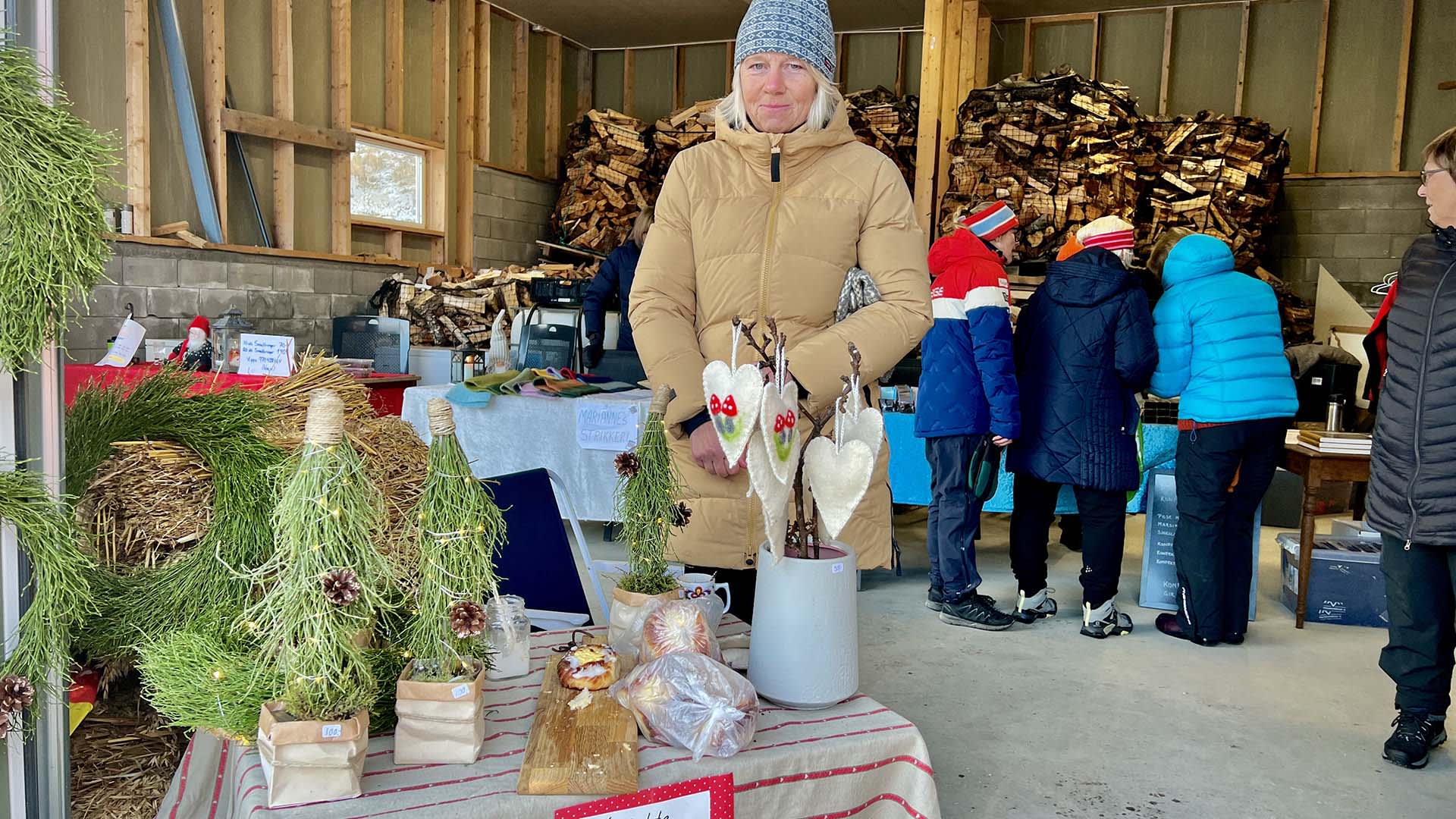 Julemarked på Selsethloftet