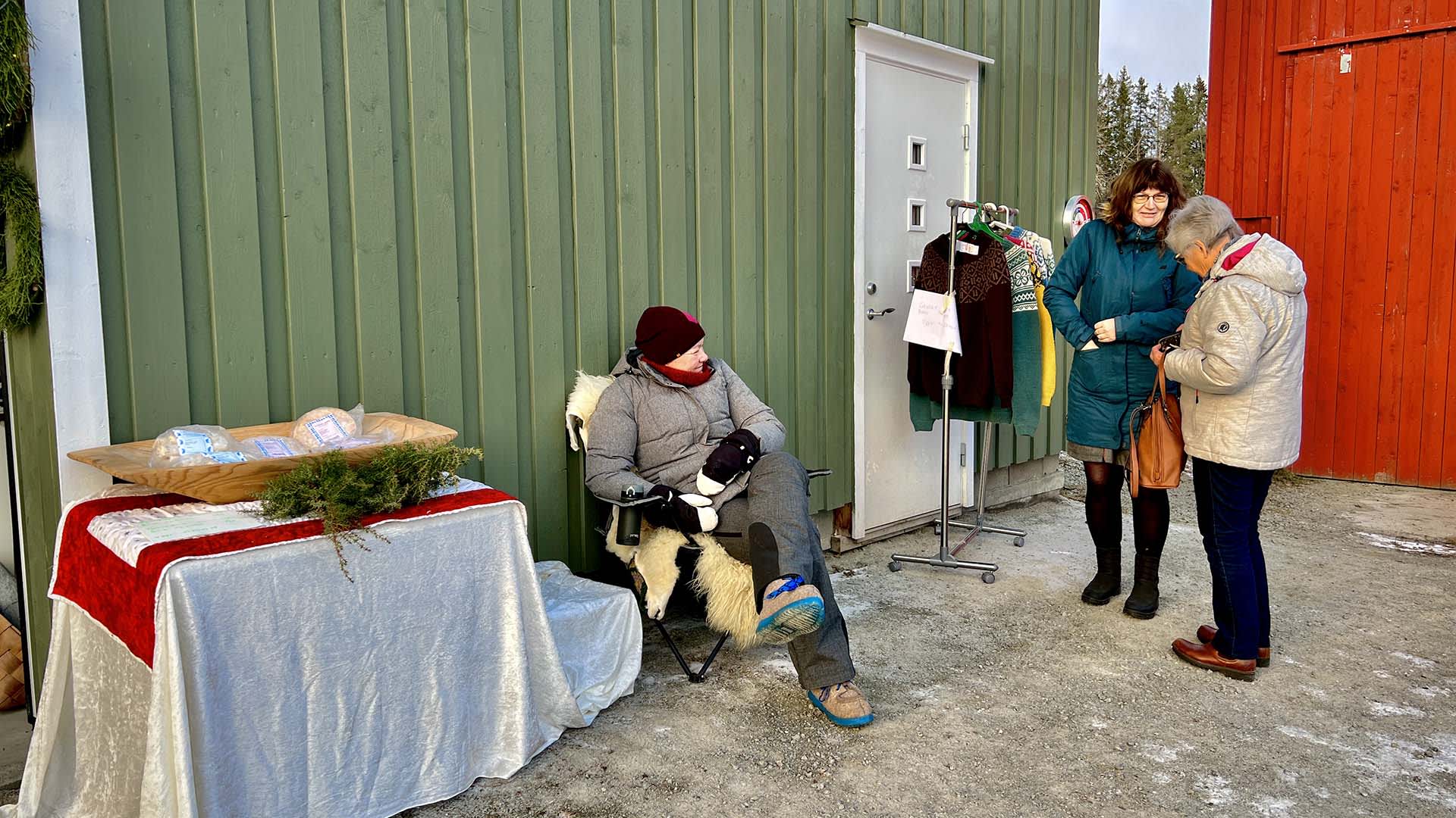 Julemarked på Selsethloftet