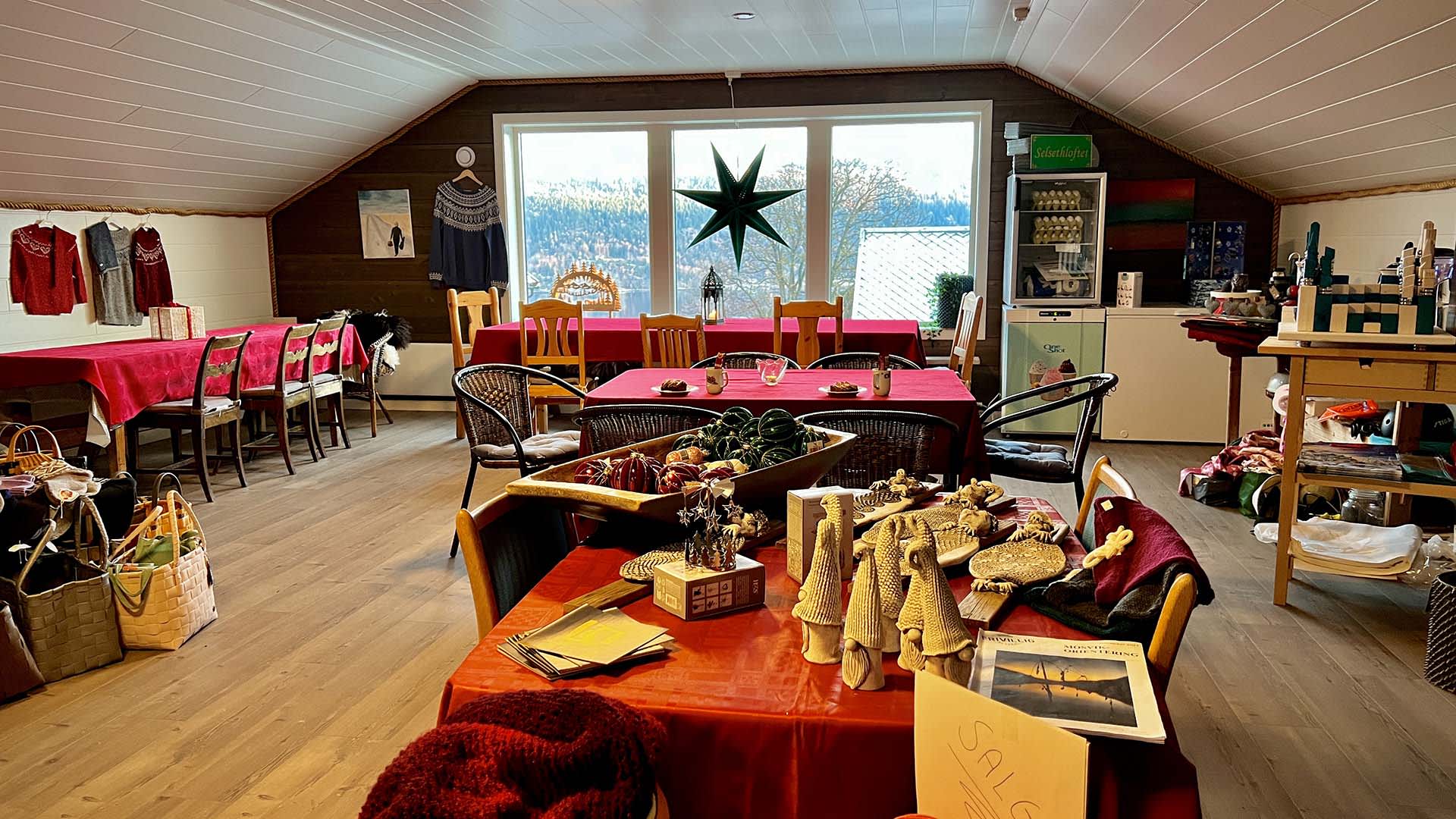 Julemarked på Selsethloftet