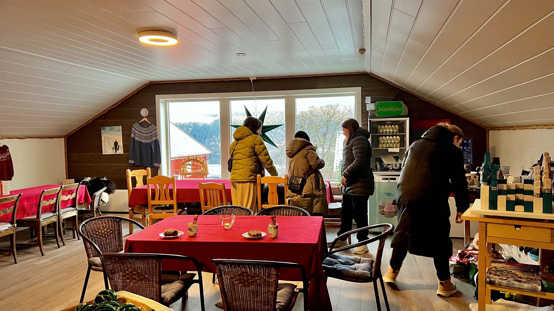 Julemarked på Selsethloftet