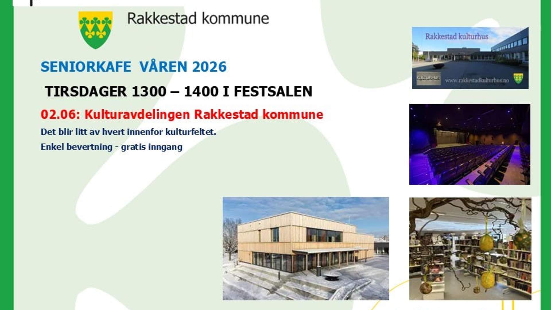 Velkommen på Seniorkafe