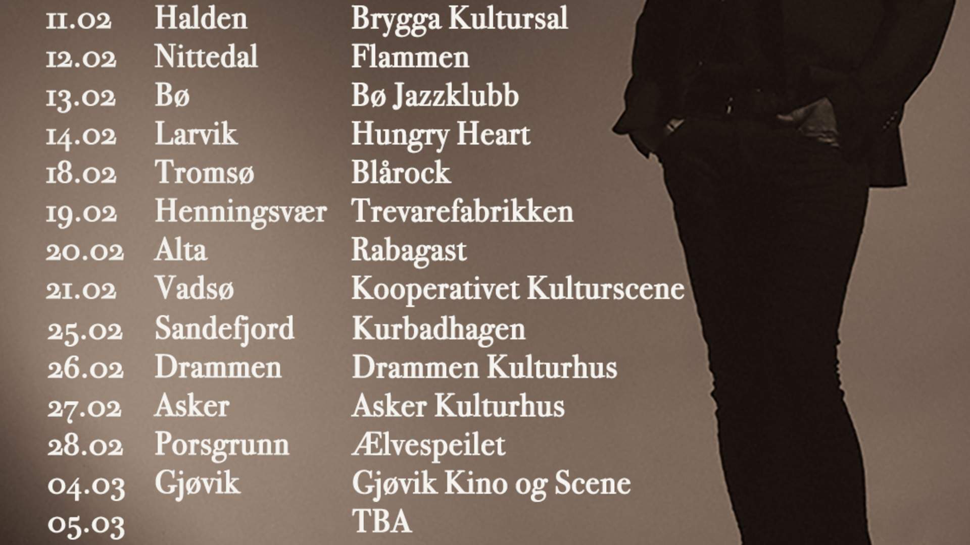 Erlend Ropstad Solo // Klubbscenen