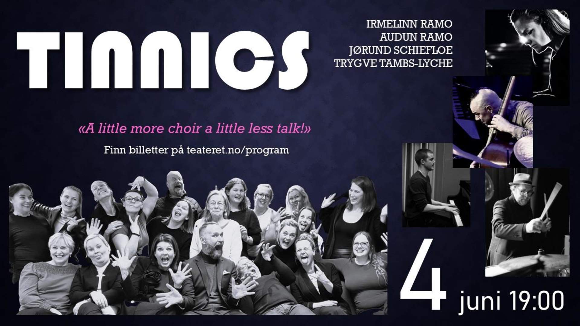 A little more choir a little less talk!