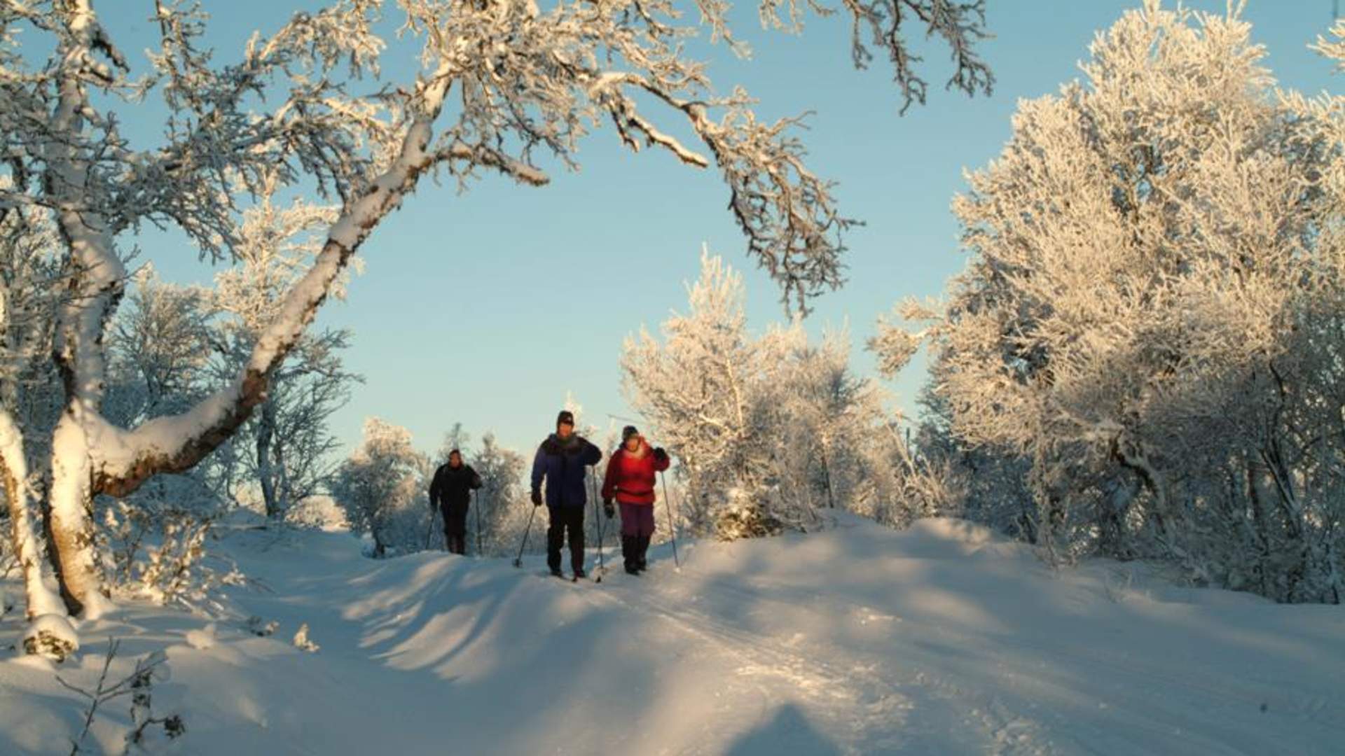 På ski