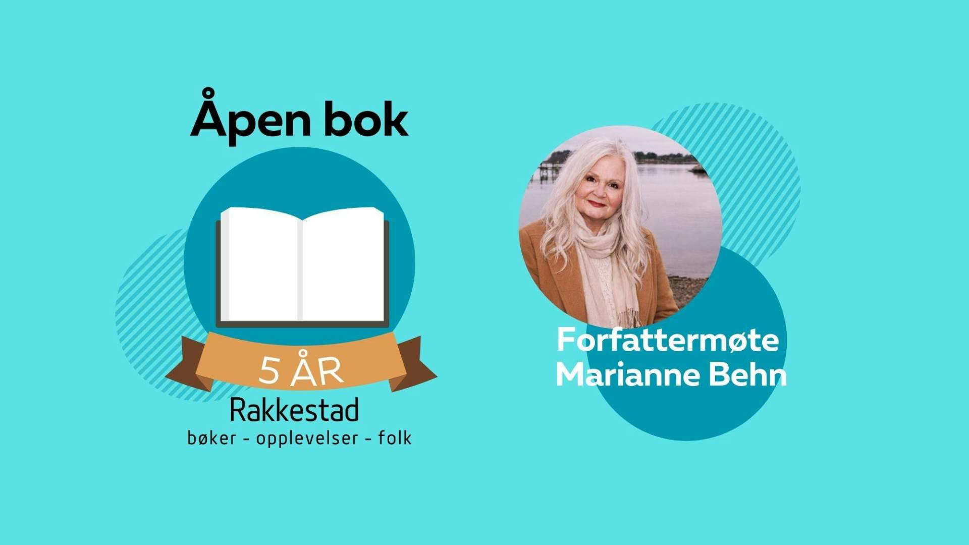 Åpen bok 2026 - Forfattermøte Marianne Behn