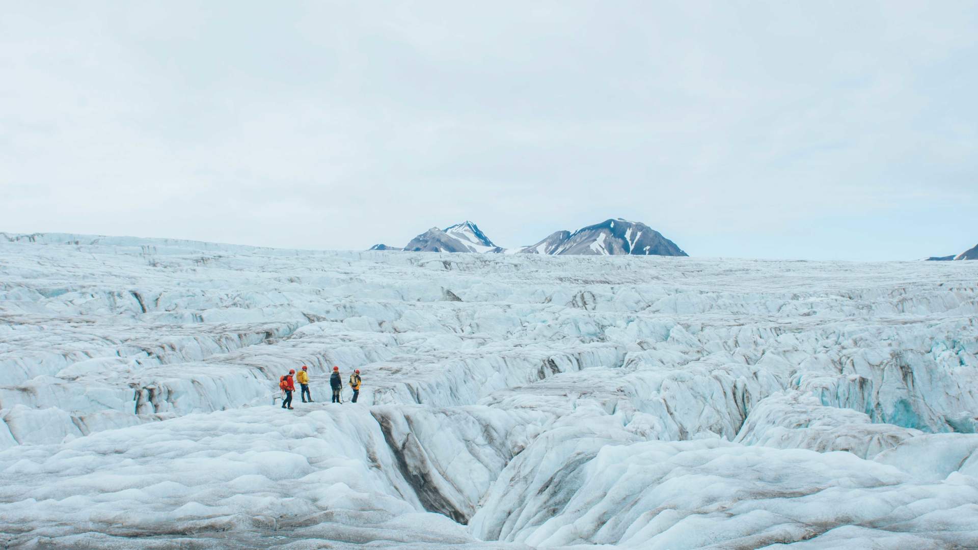 2 Walking on the glacier