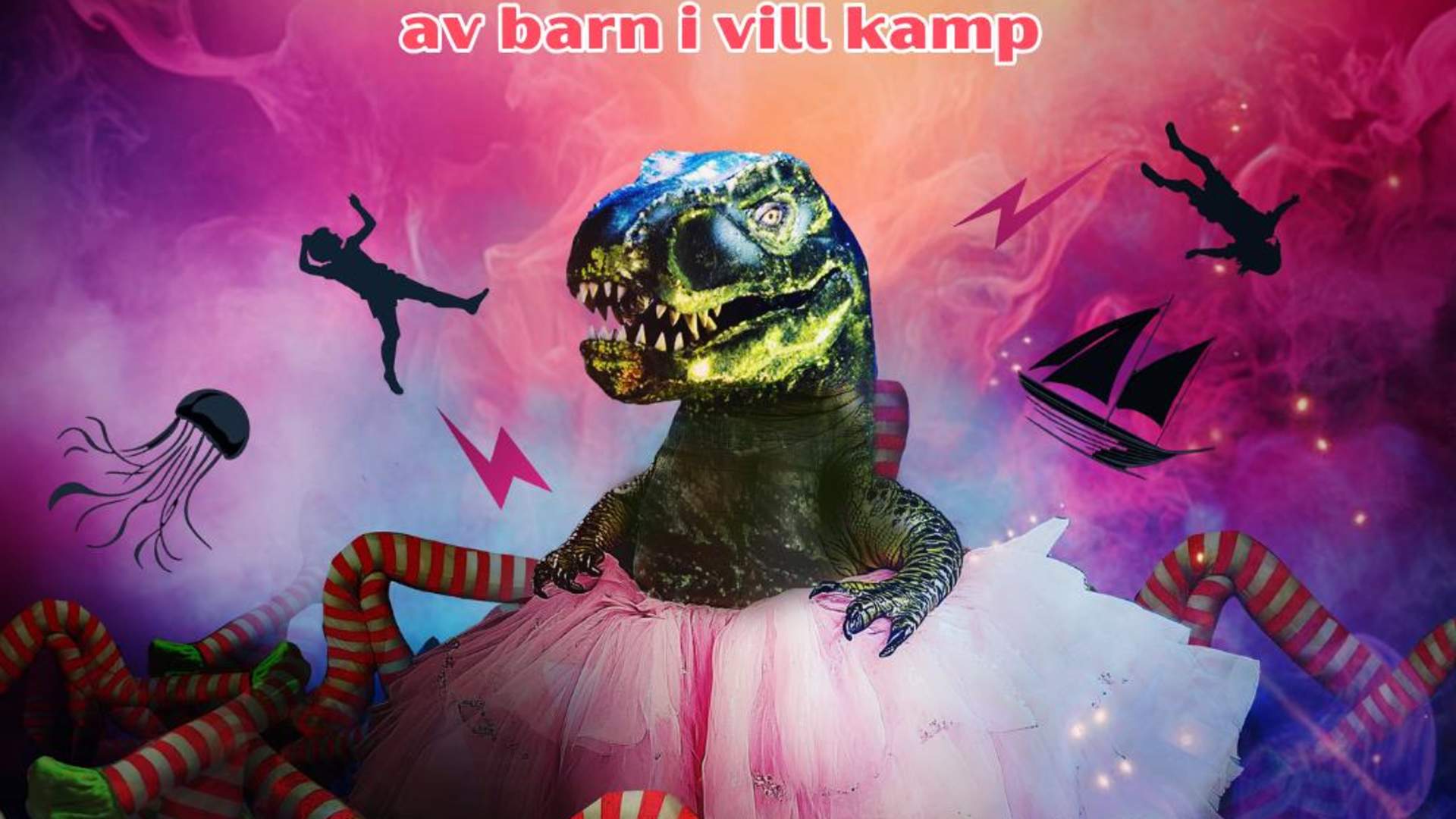 Hundrevis av barn i vill kamp
