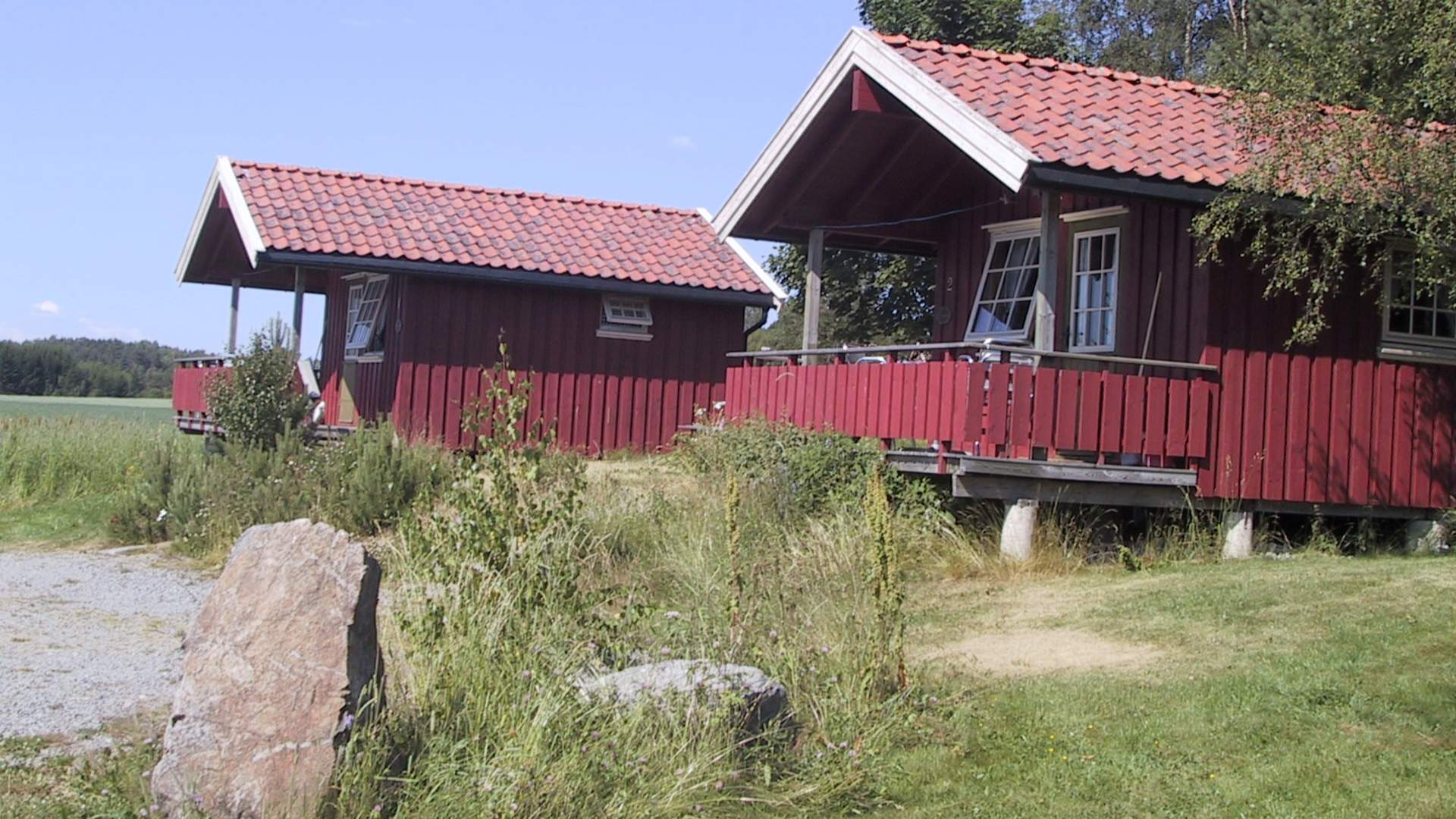 Olberg Camping, hytter