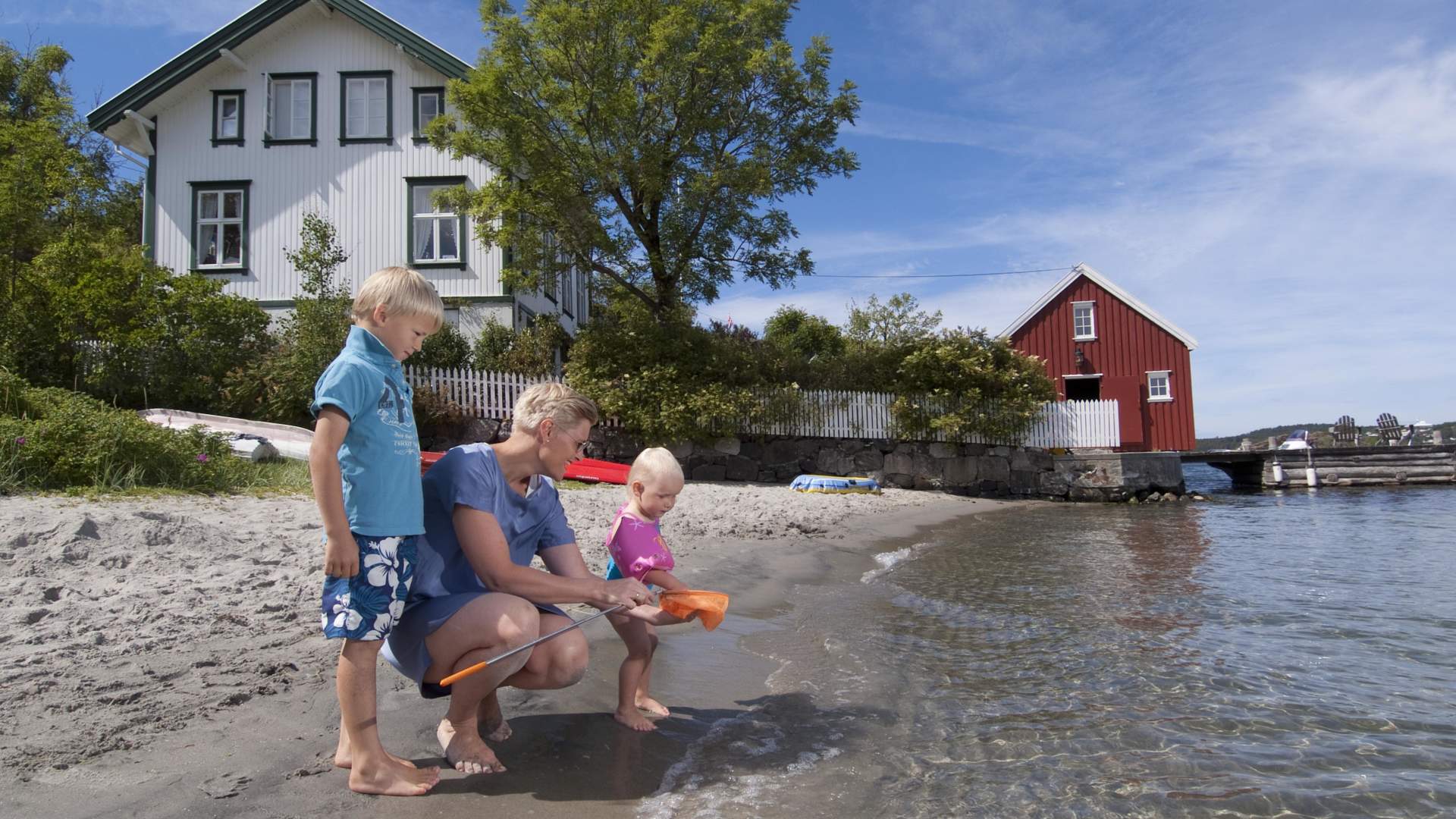 Stranda på Merdø, Arendal