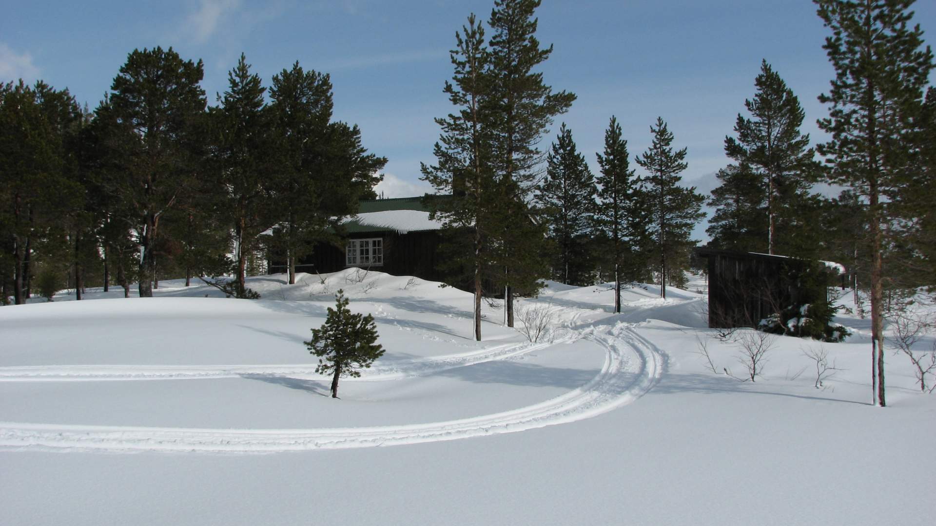 Kvernsjøhytta vinter