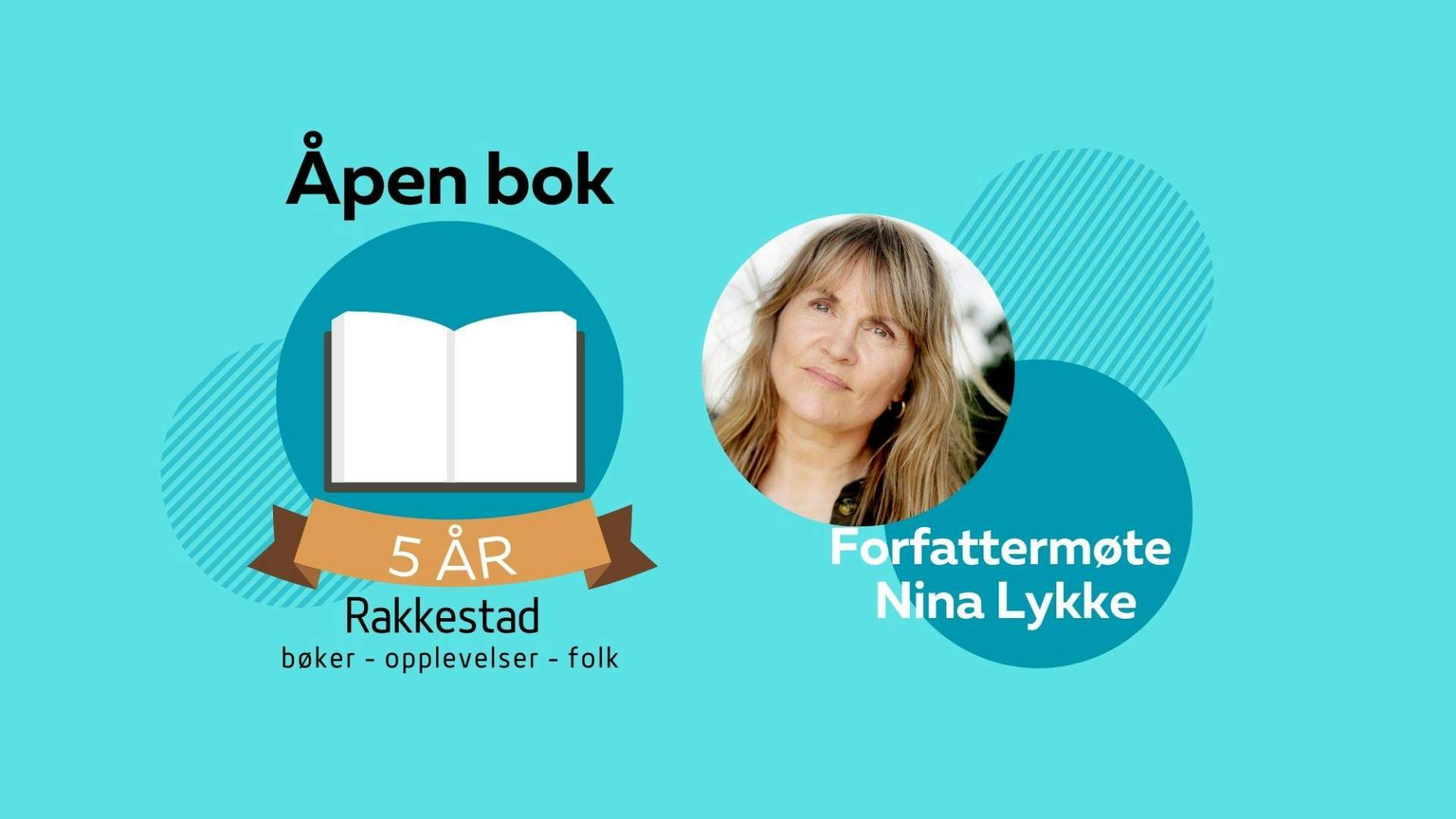Åpen bok 2026 - Forfattermøte - Nina Lykke
