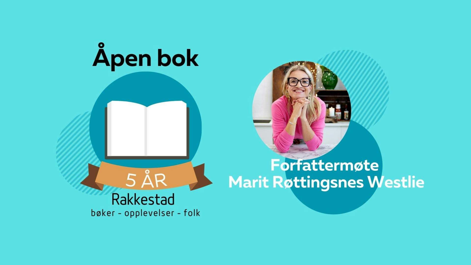 Åpen bok 2026 - Forfattermøte Marit Røttingsnes Westlie