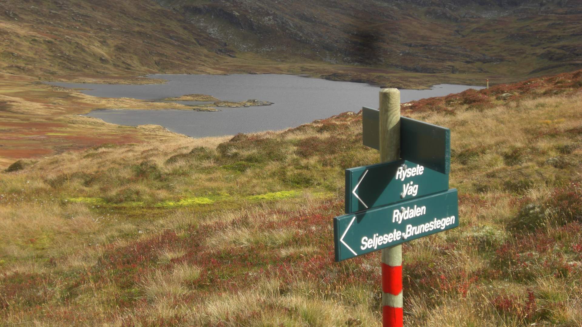Slettafjellet - Vorfjellet - Heggdalsvatnet