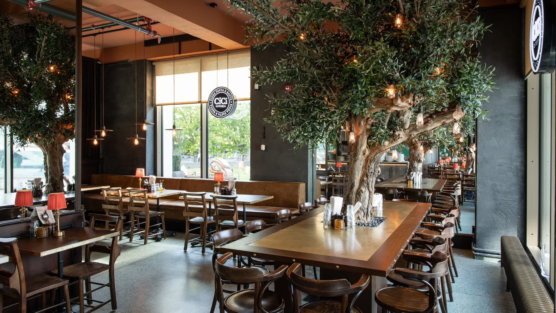 CiCi Osteria interiør