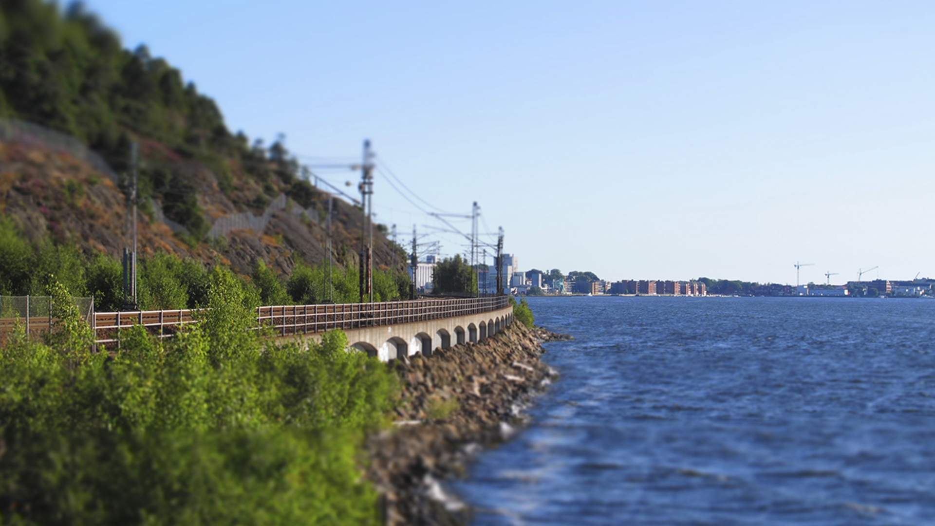 Jernbanen i Moss