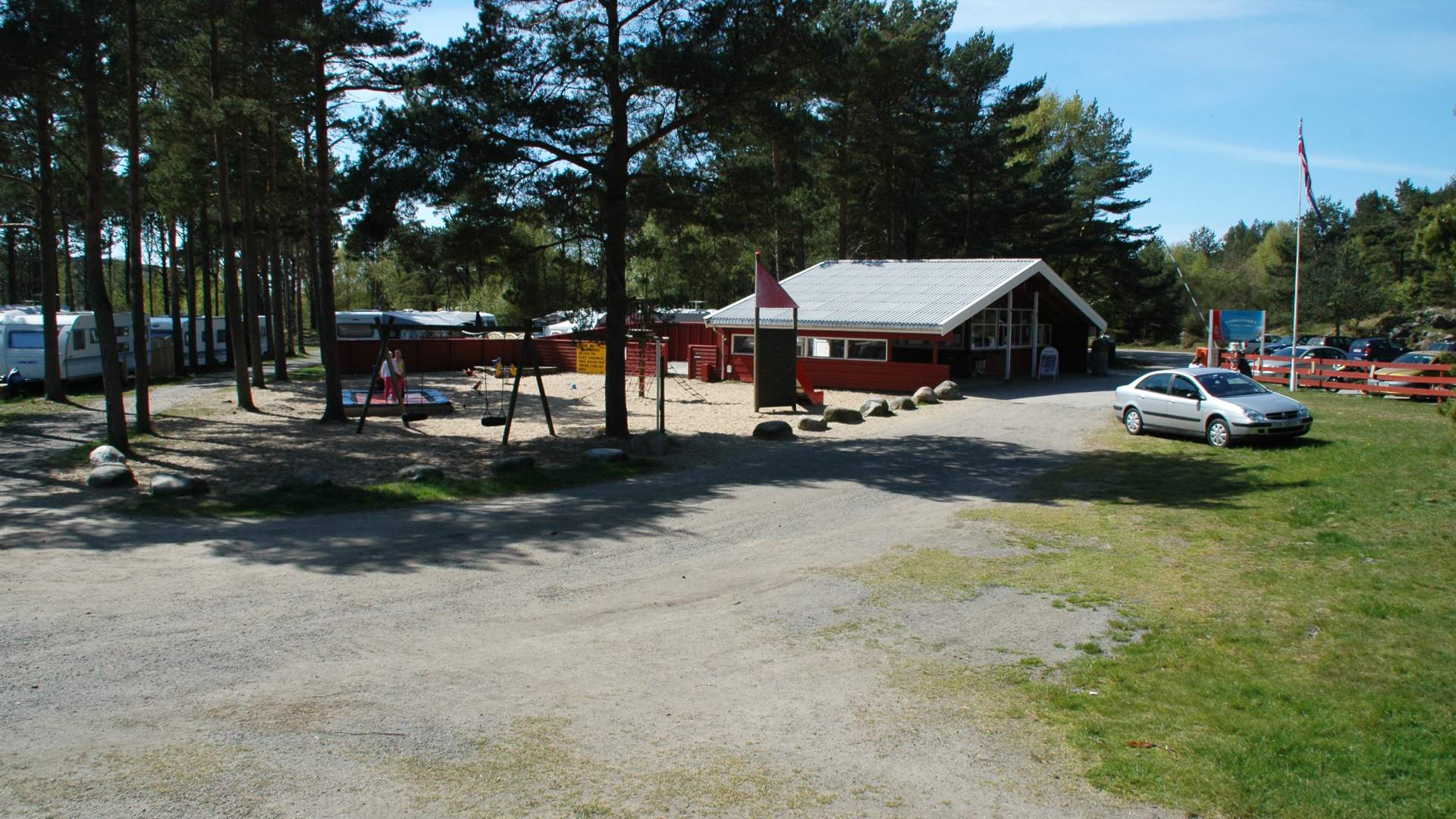 Lomsesanden Camping fellesområde