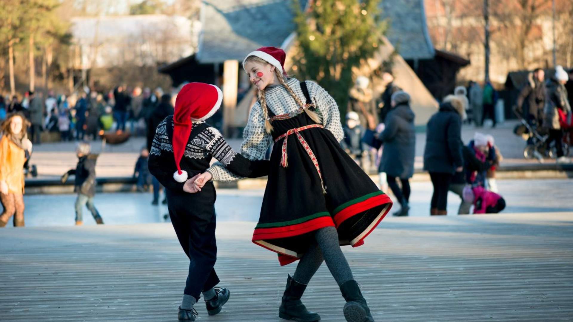 Mercato di Natale al Museo del Folklore Norvegese