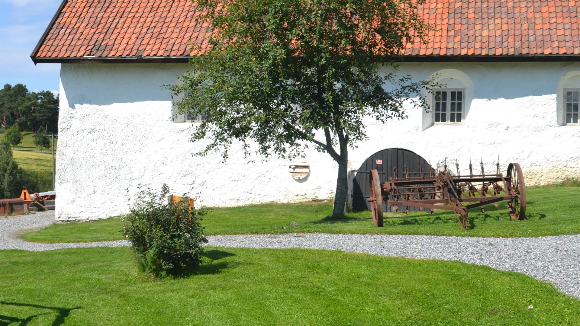 låve Gamle Hvam