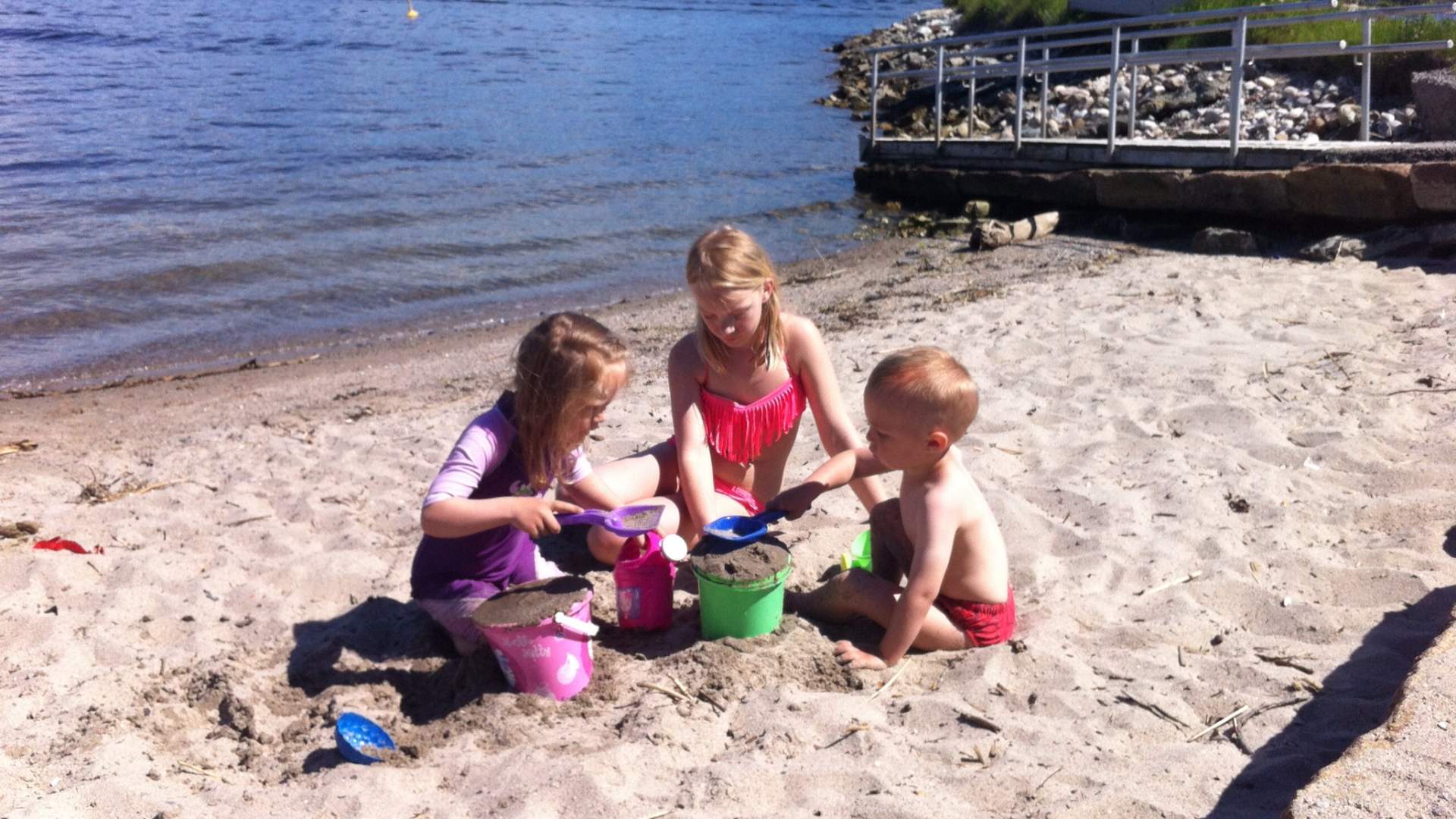 Øya badestrand, Brevik