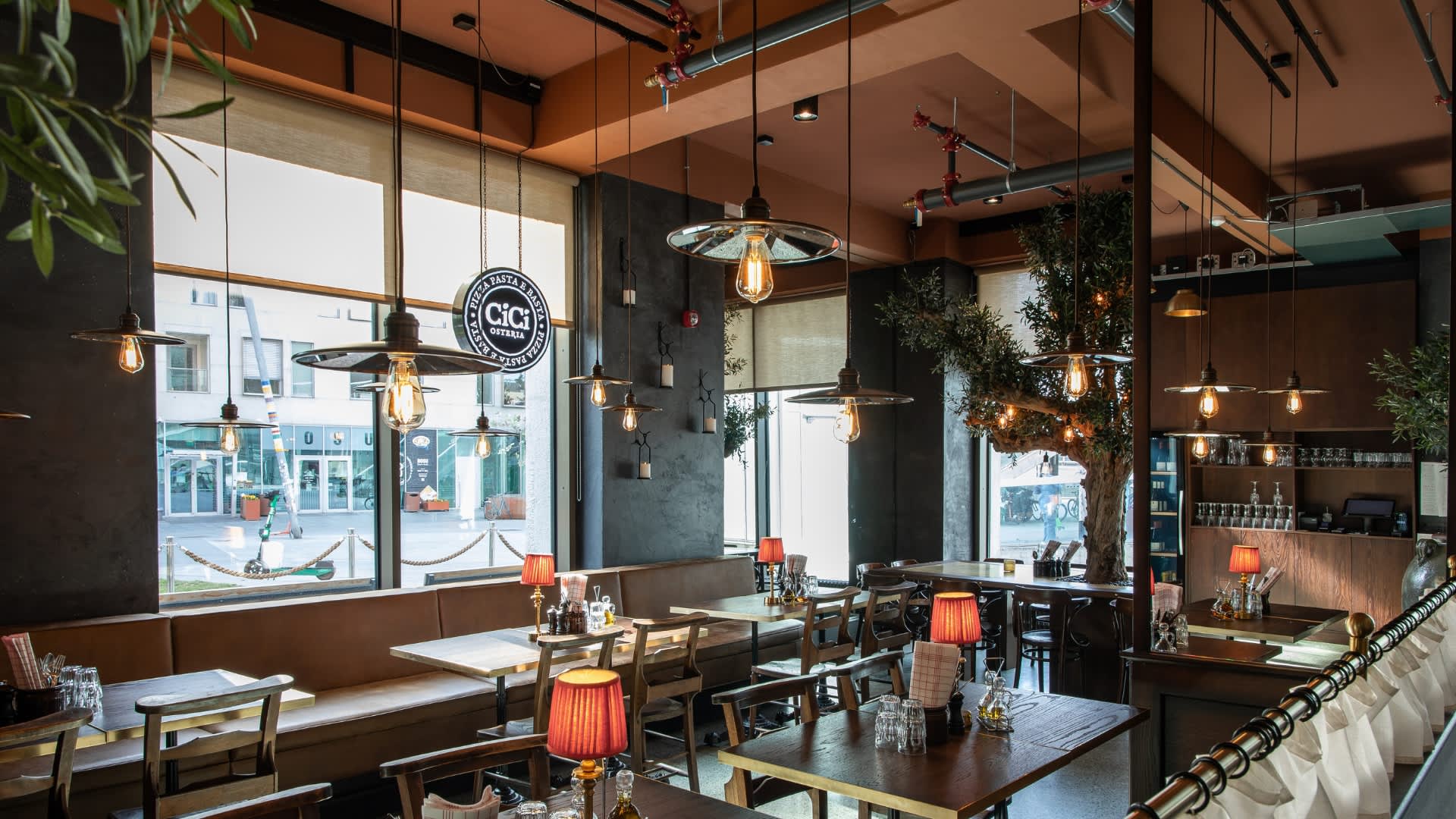 CiCi Osteria interiør