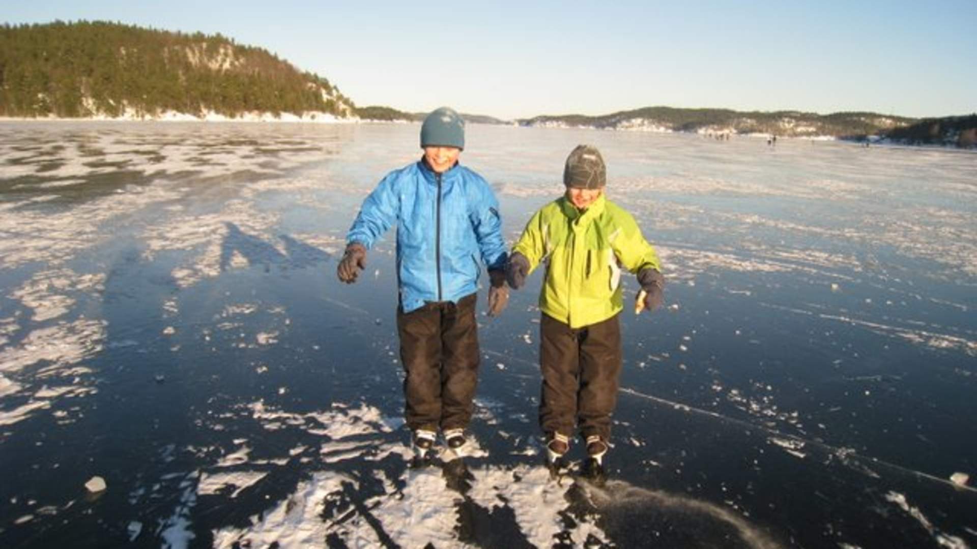 Skøyteis på Rorevannet