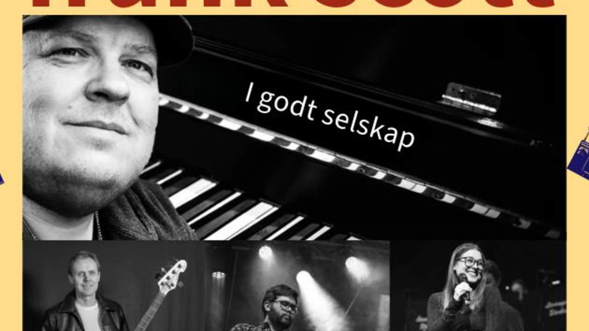 Frank Scott i godt selskap