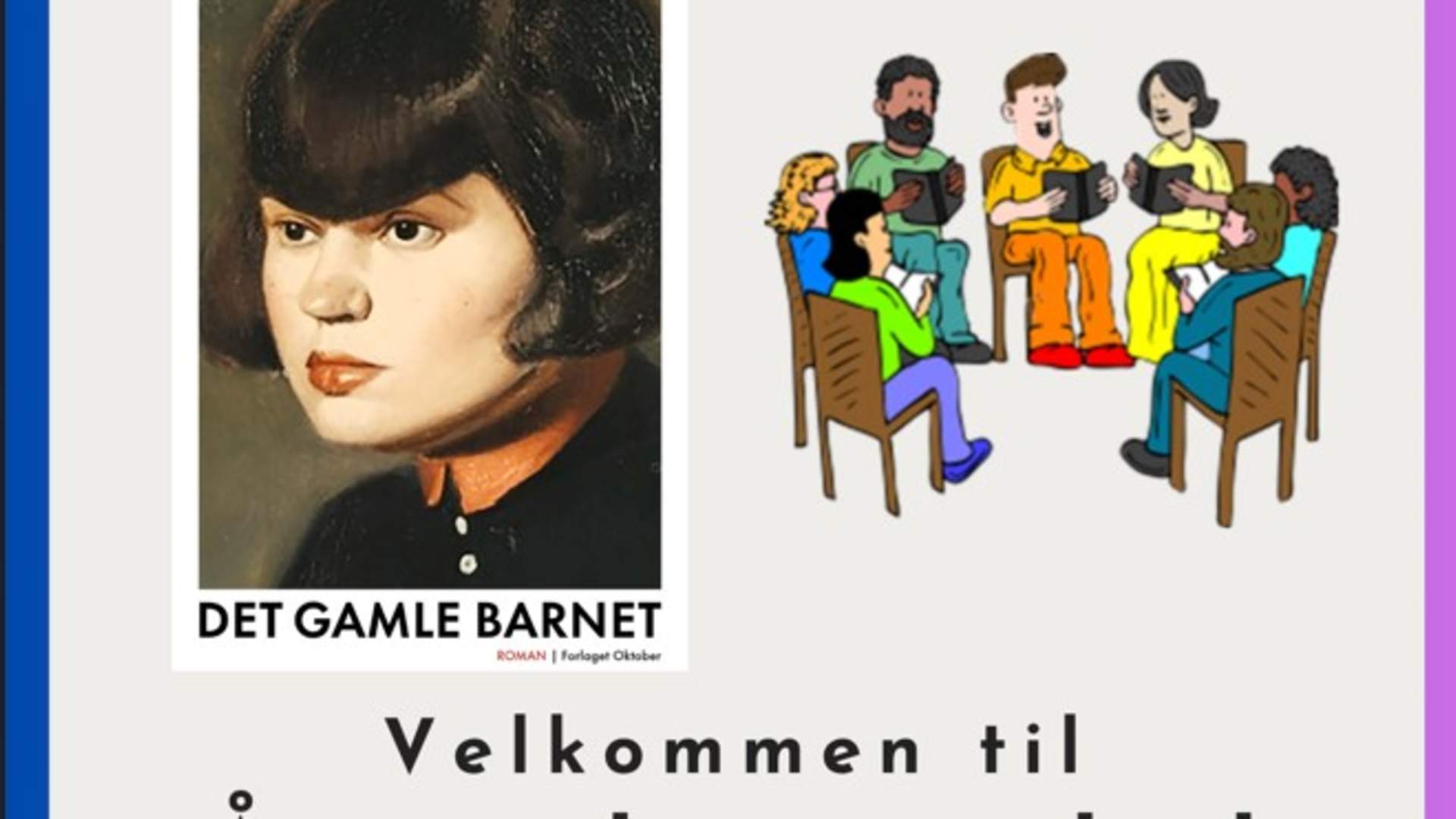 Åpen lesesirkel på biblioteket i Rakkestad