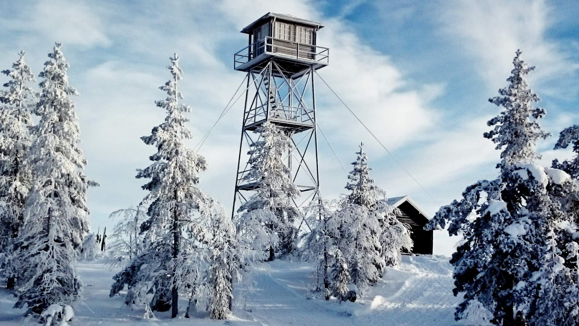 Vinter på Blåenga