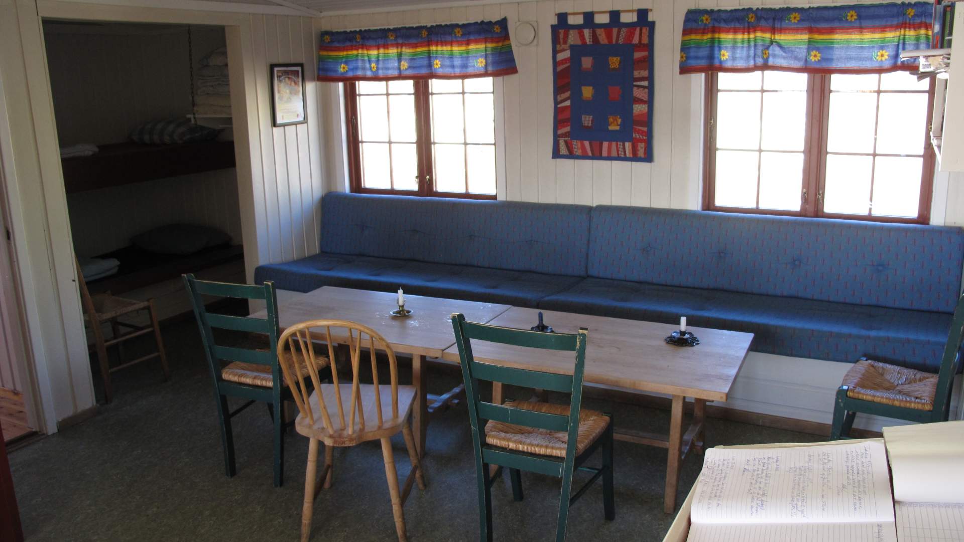 Sofakrok på Tjørnbrotsbu