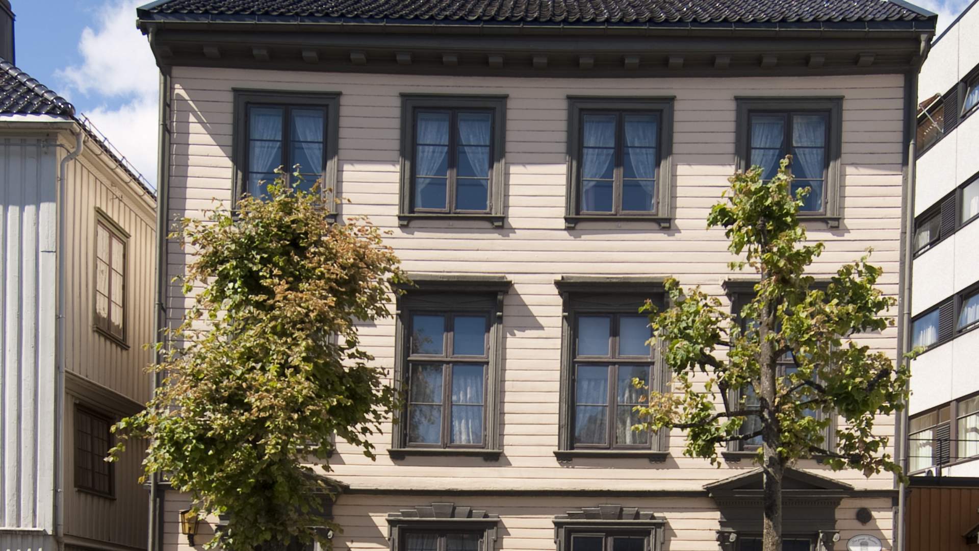 Arendal Bymuseum Kløckers Hus på Nedre Tyholmen
