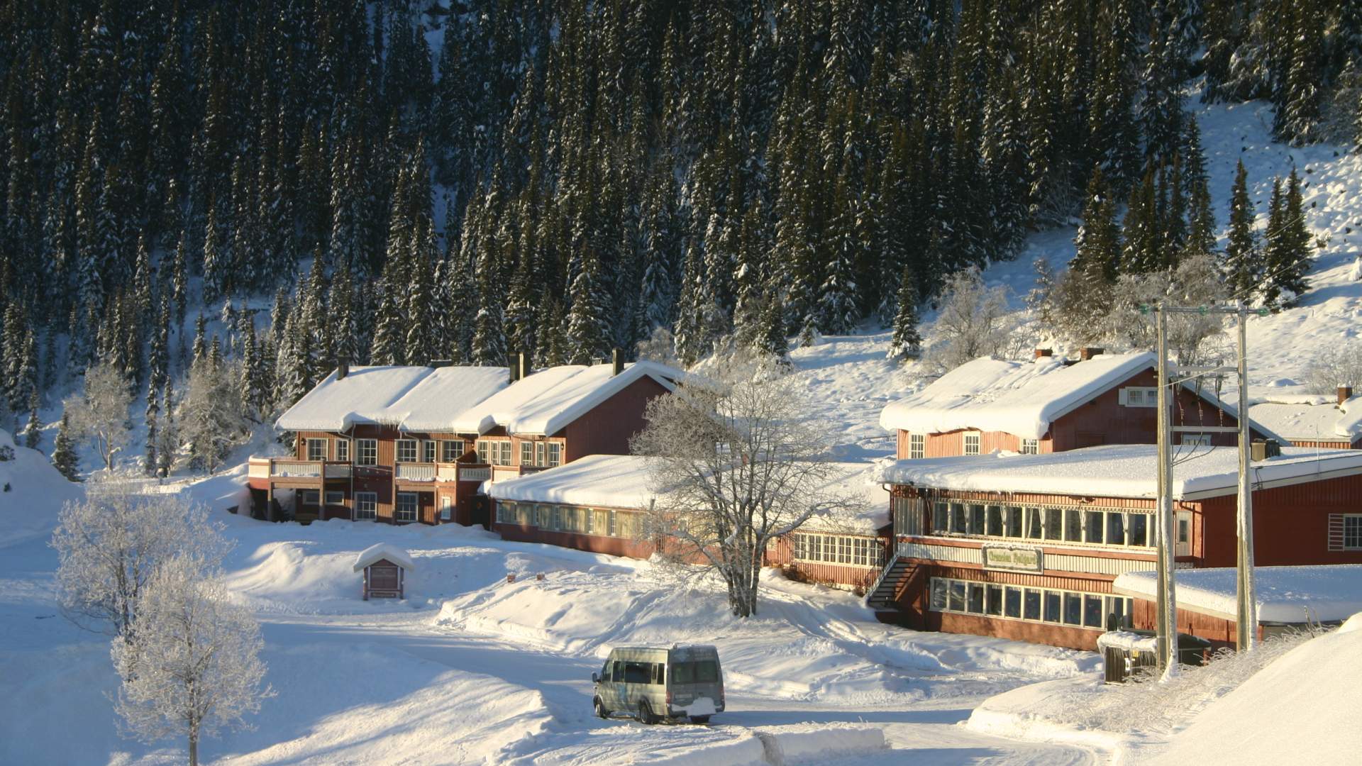 Grønolen Fjellgard vinter