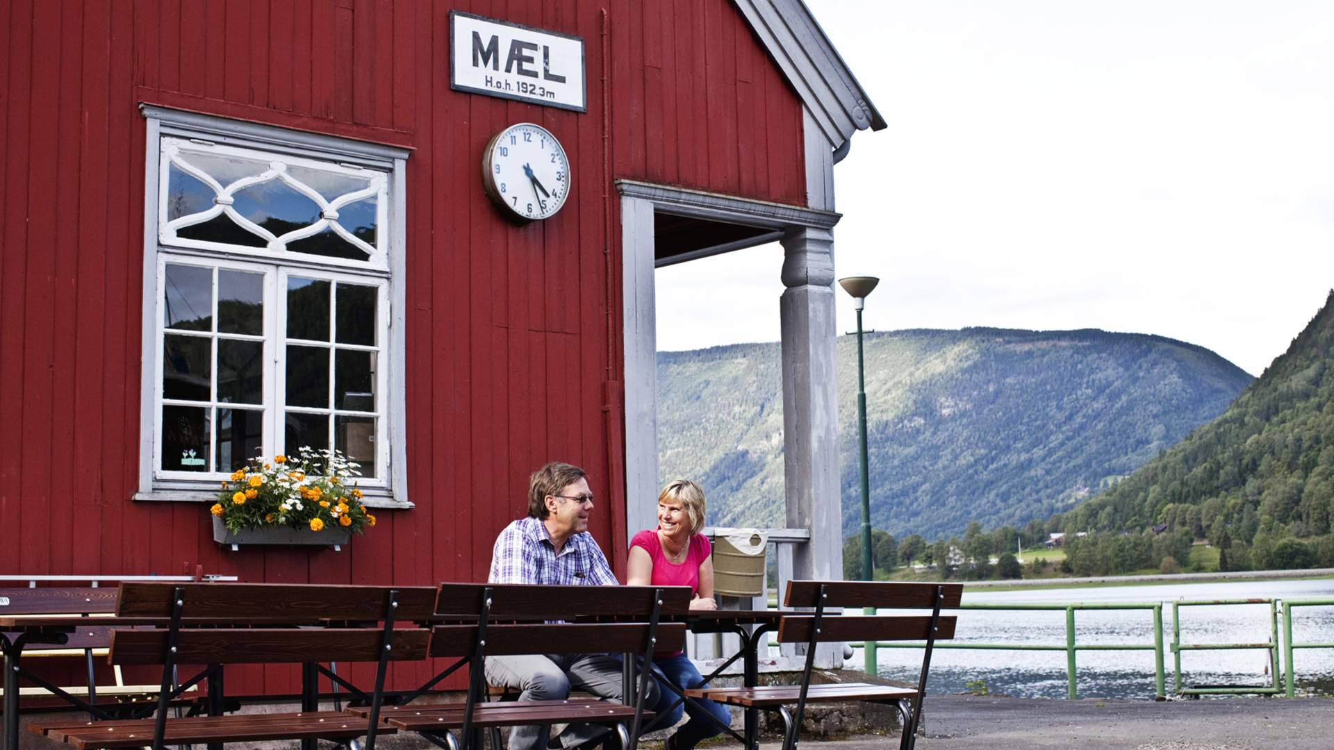 Kafestasjonen på Mæl