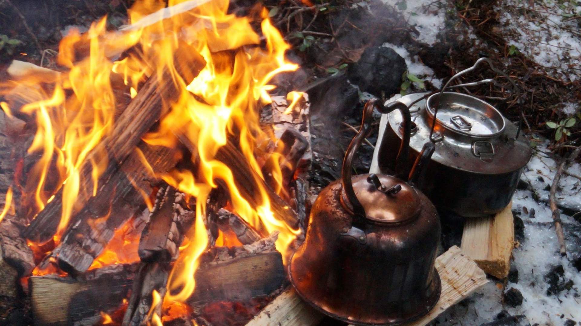 Bålkokt kaffe, Finnskogen Adventures