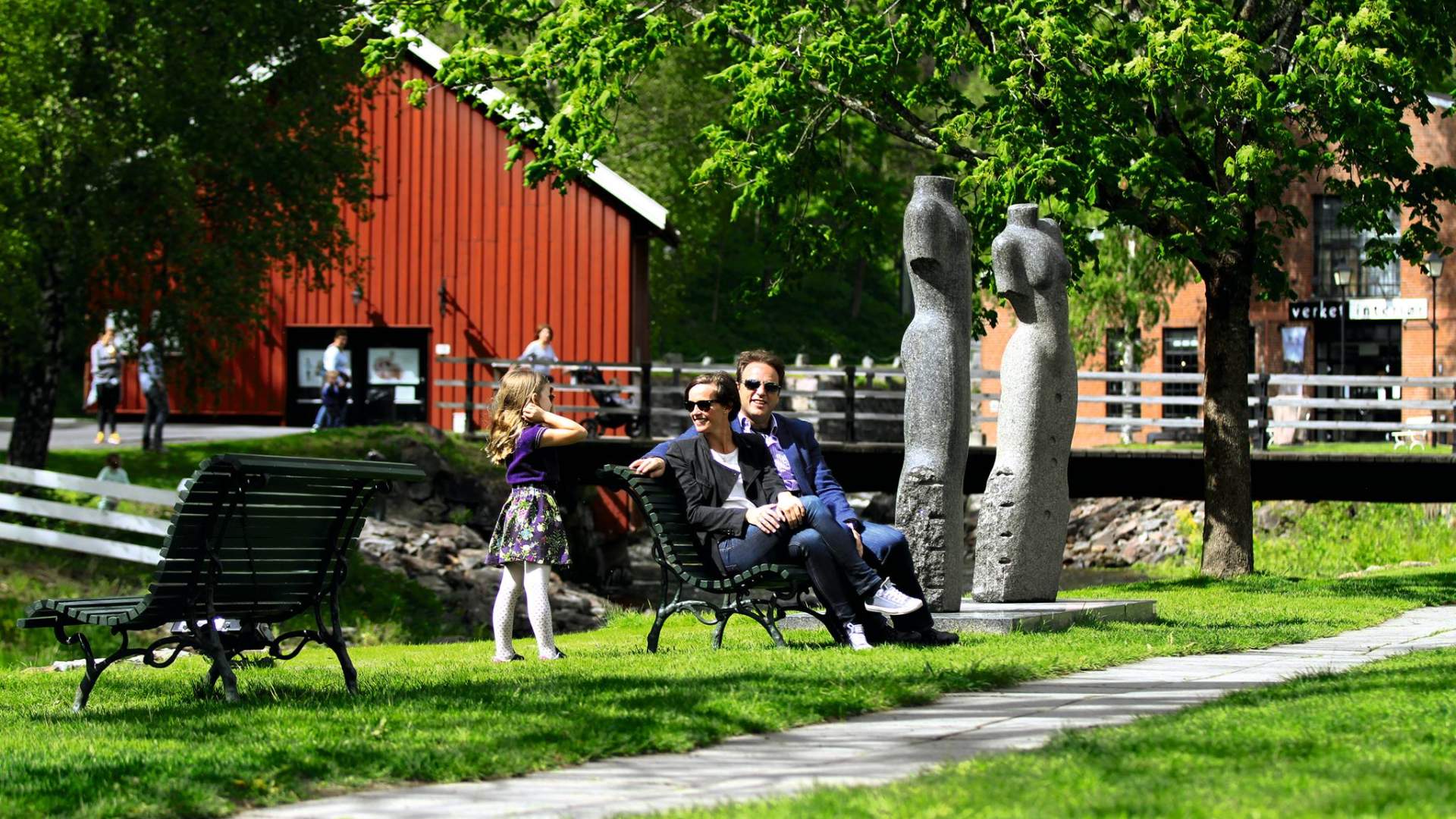 Bærums Verk på benk