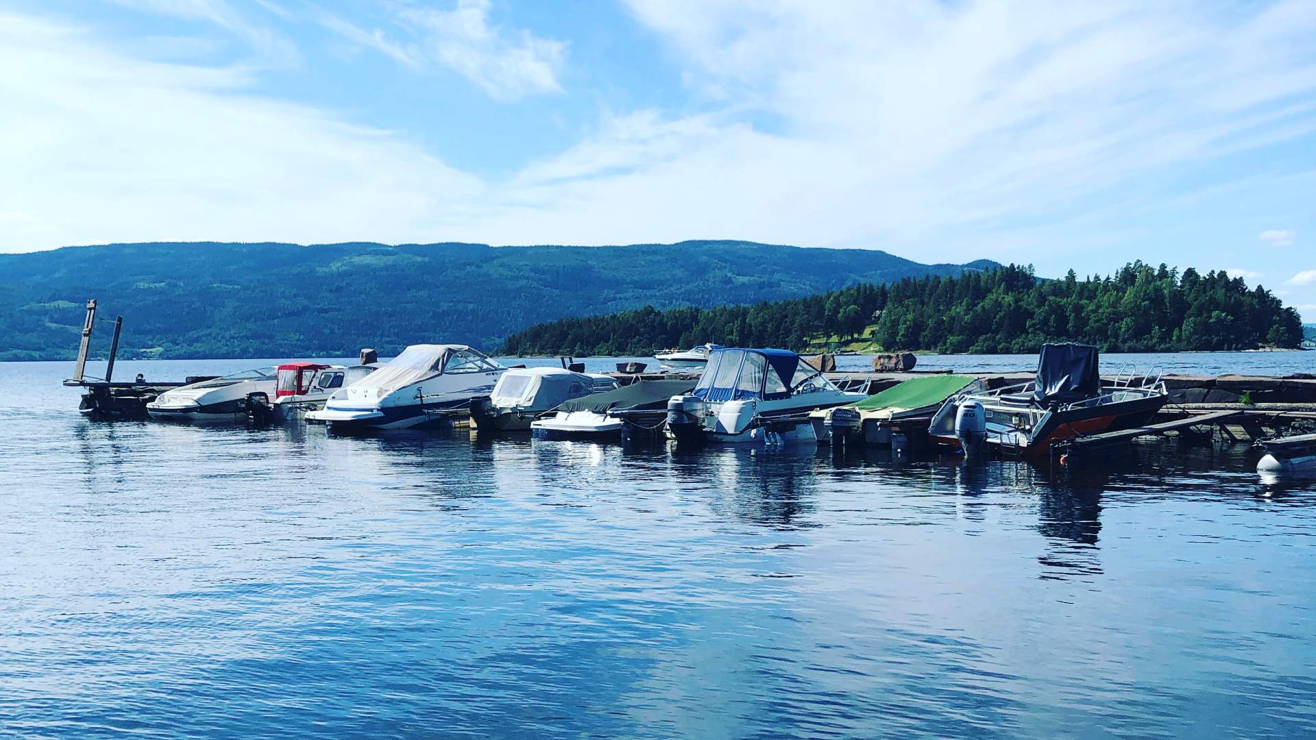 Båt i Utvika