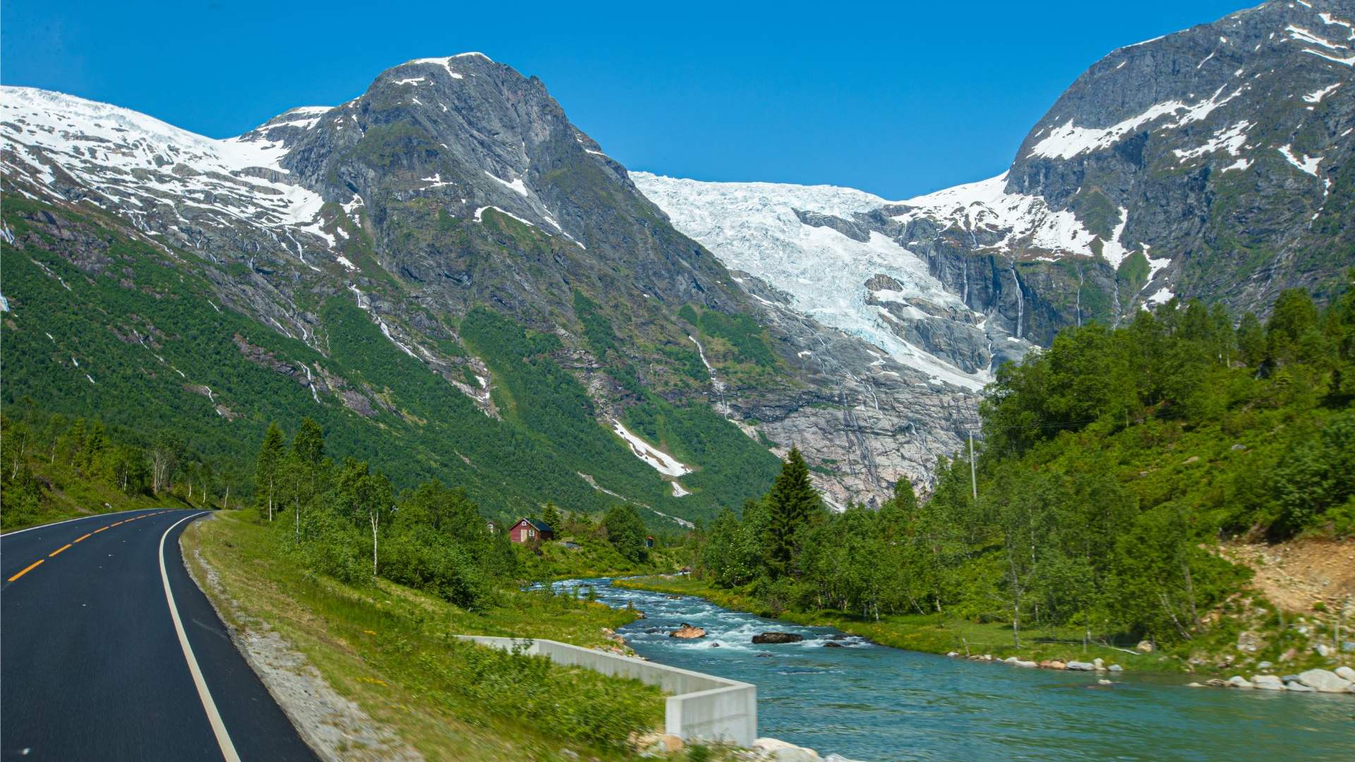Bøyabreen, Fjærland