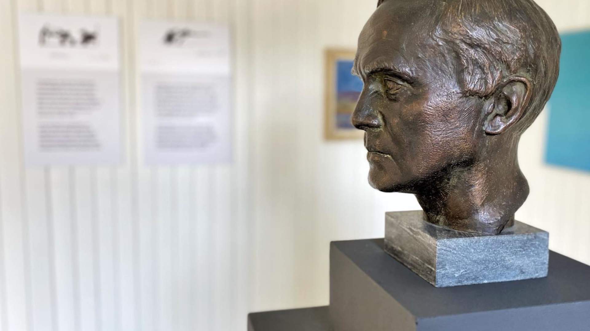 Byste Kåre Tveter Galleri Lyshuset