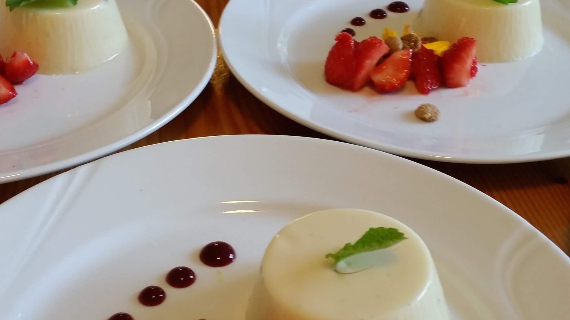 Spiskammerset Selskapsmat - Panacotta