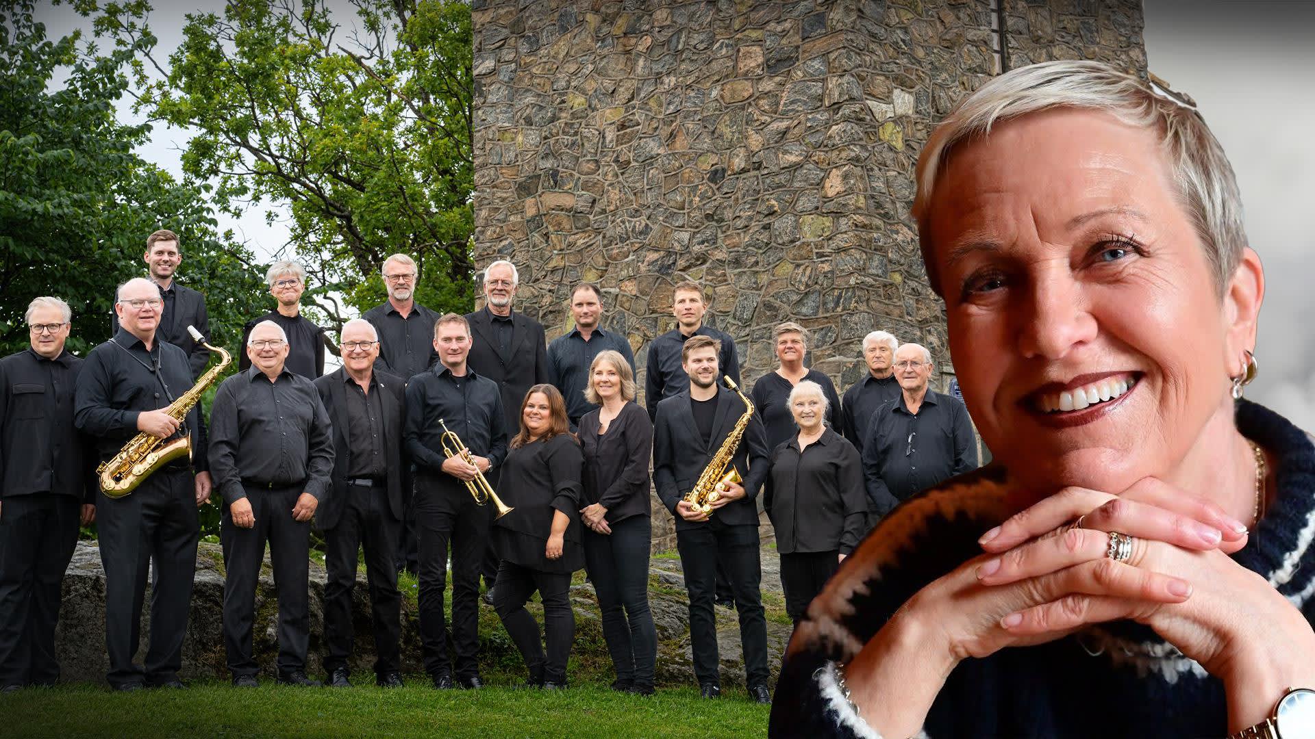 Vårjazz med Åse-Line og Moss Big Band