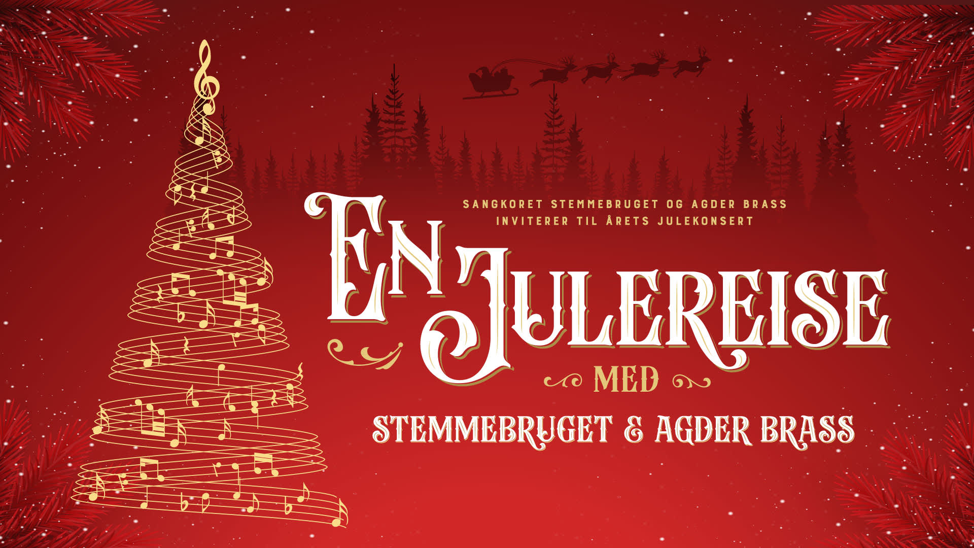 En Julereise med Stemmebruget og Agder Brass