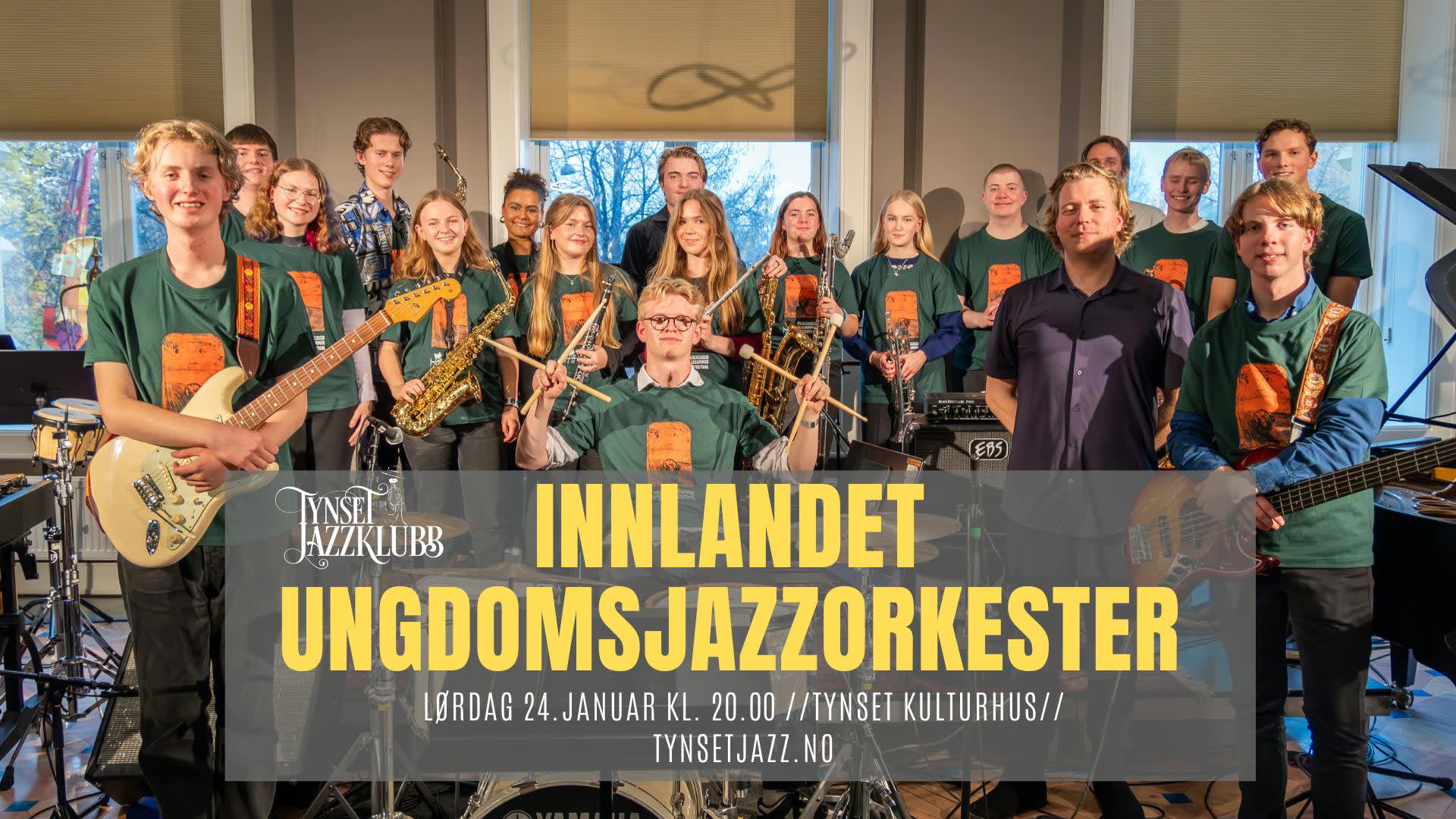 Tynset jazzklubb// Innlandet ungdomsjazzorkester
