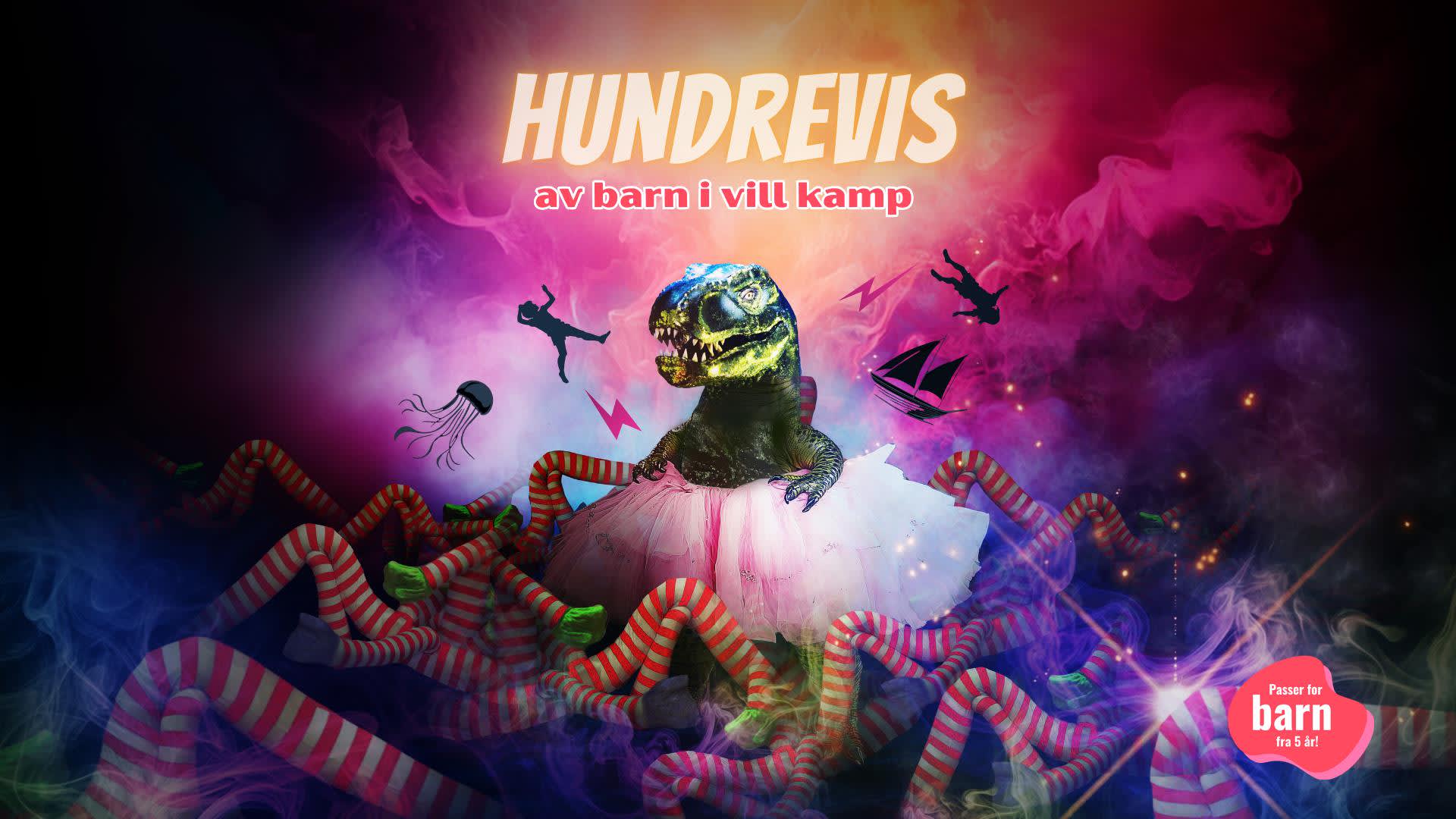 Hundrevis av barn i vill kamp
