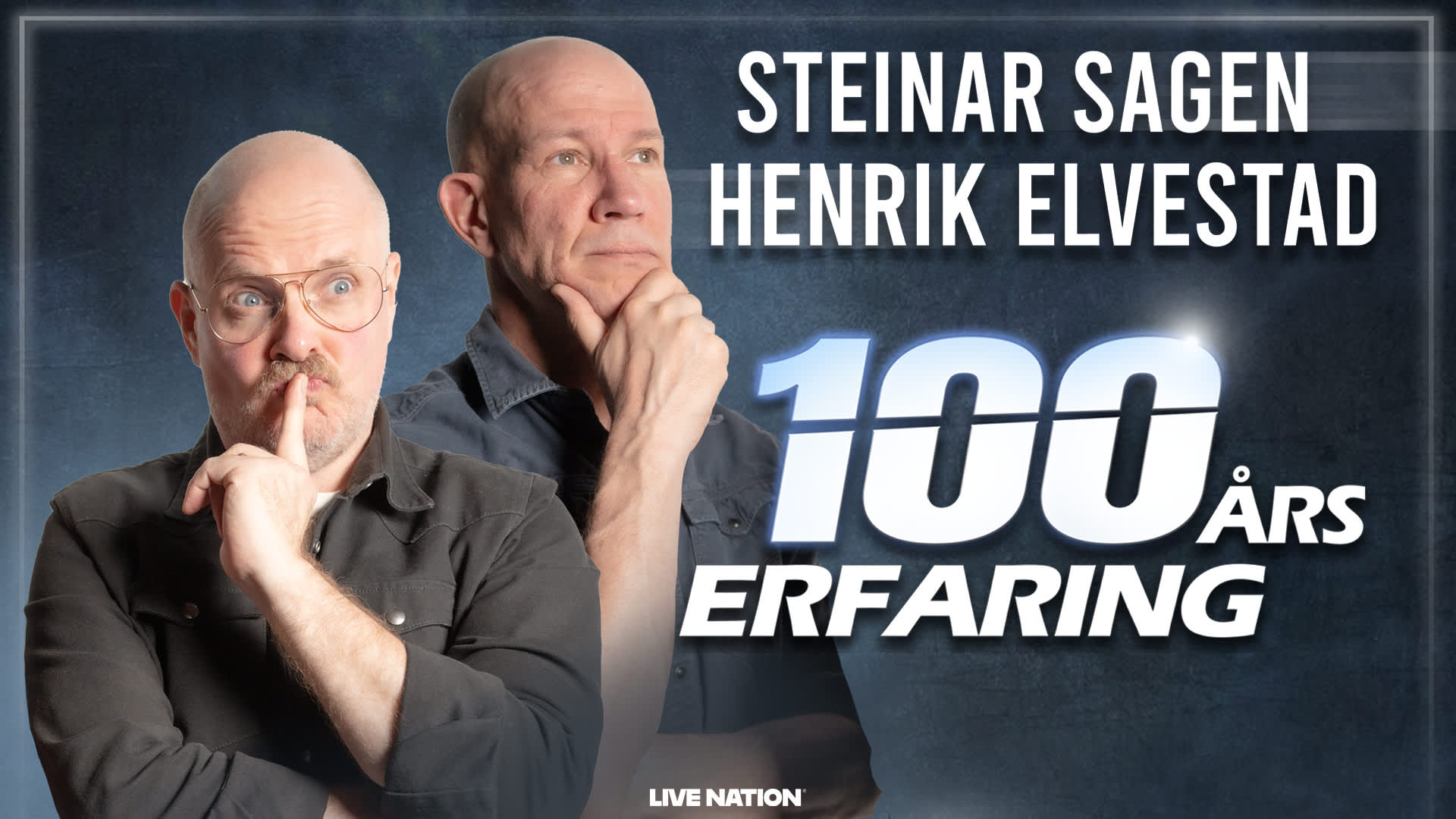 Steinar Sagen og Henrik Elvestad - 100års erfaring