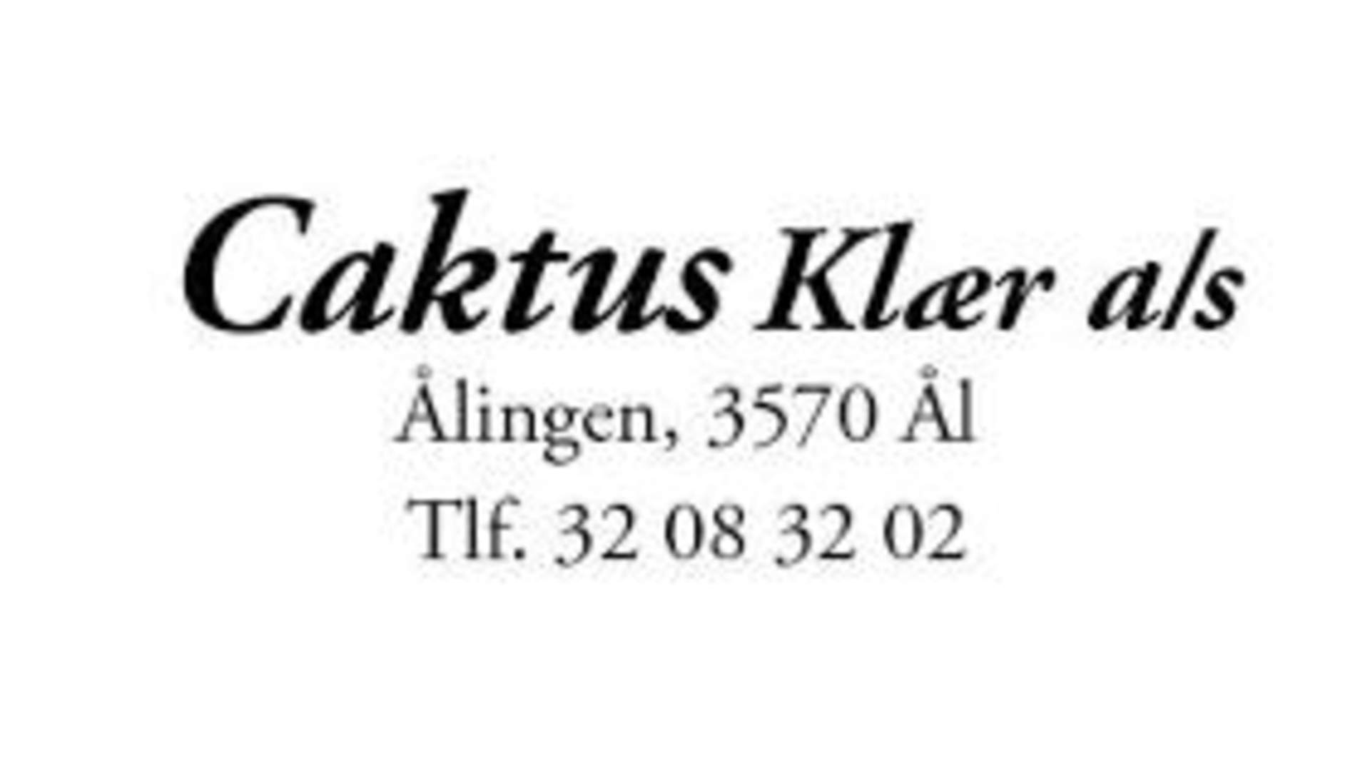 Caktus klær logo