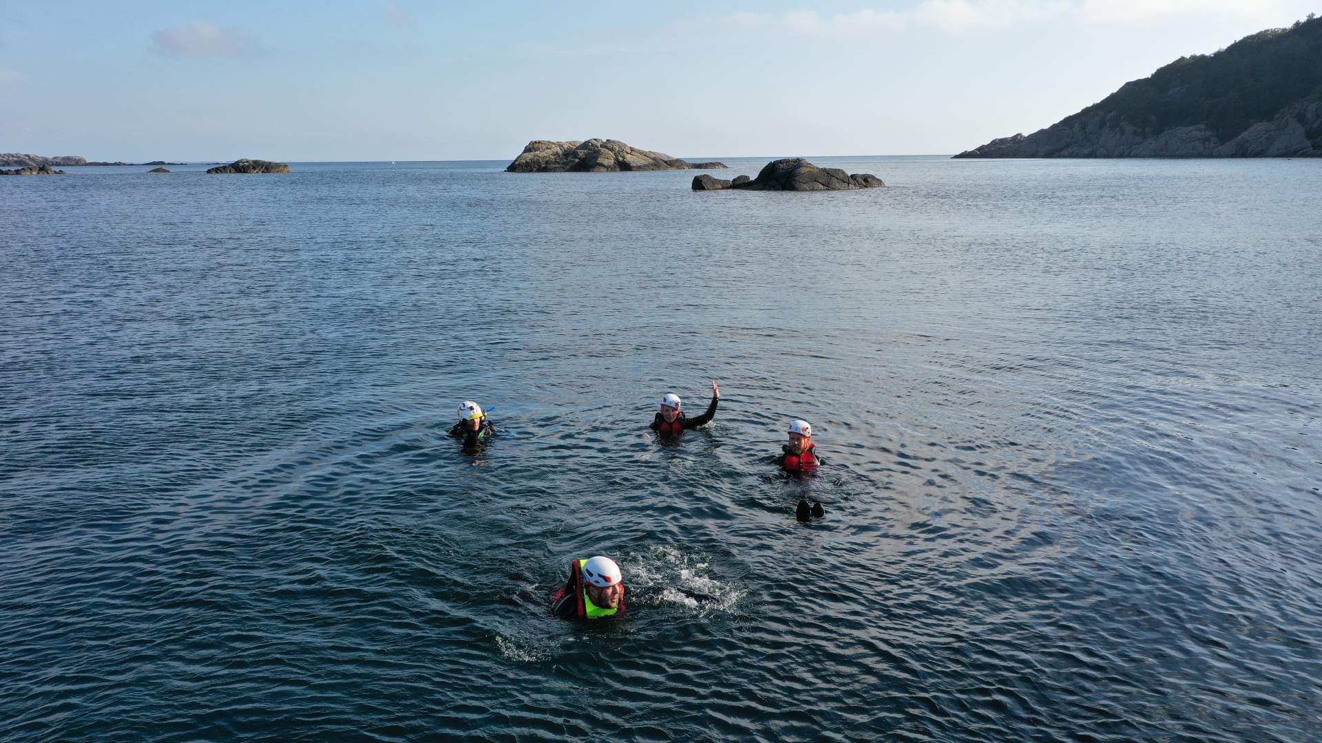Coasteering auf Hidra