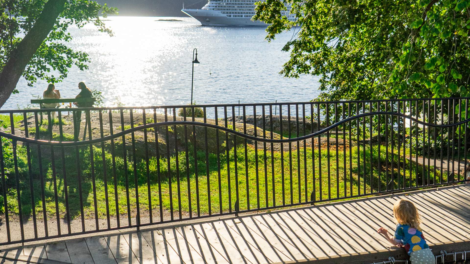 Lekeplassen i Badeparken