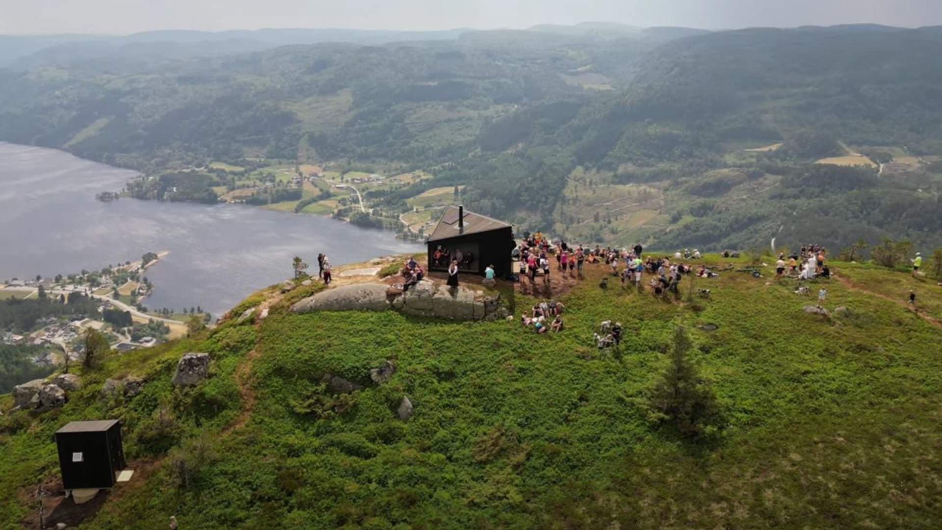 Dagsturhytta Hekkfjell i Hægebostad2