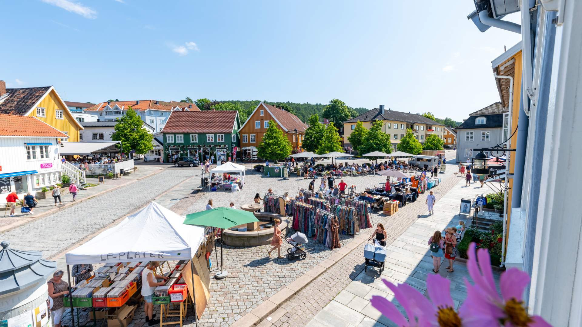 Drøbak torg visit drobak og oscarsborg