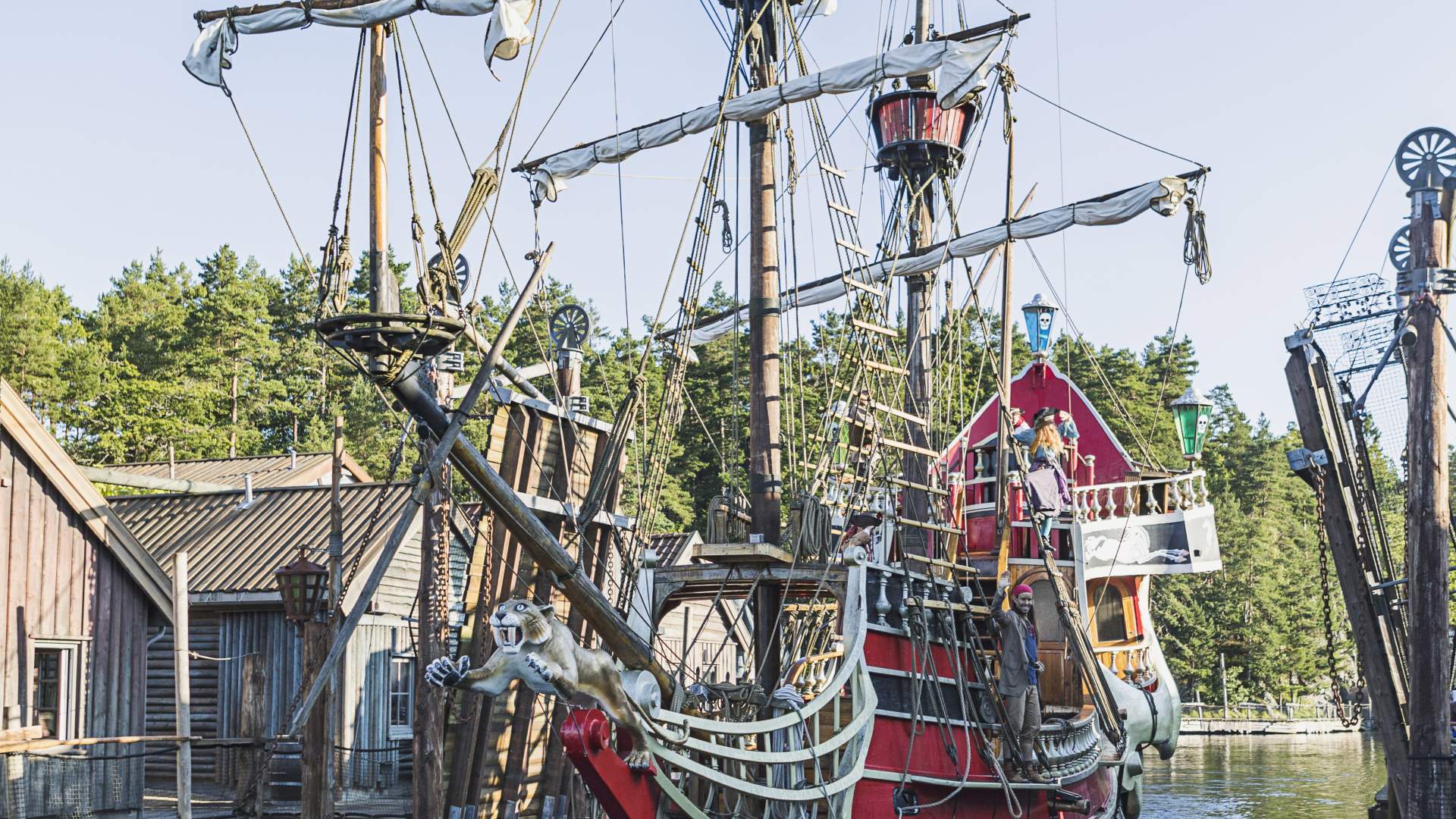 Dyreparken-Kristiansand-Abra-Havn-Den-Sorte-Dame
