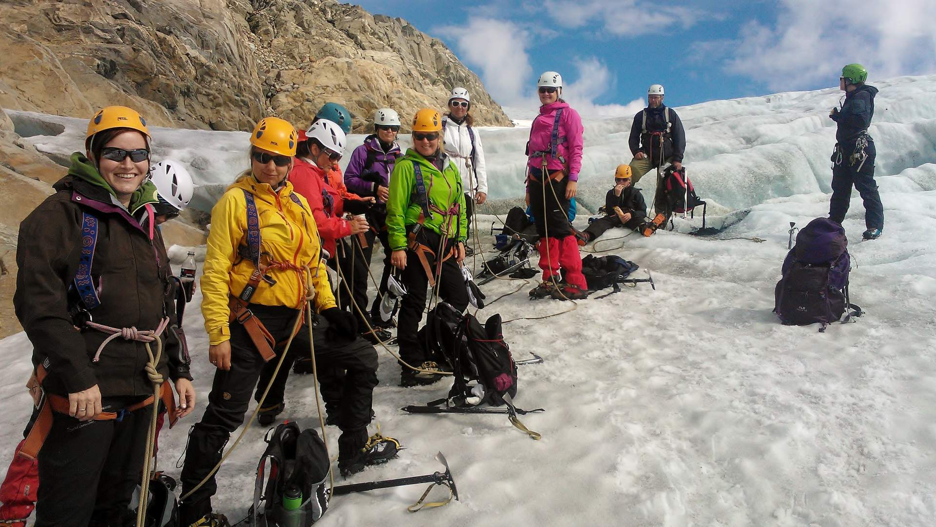 Brevandring på Folgefonna